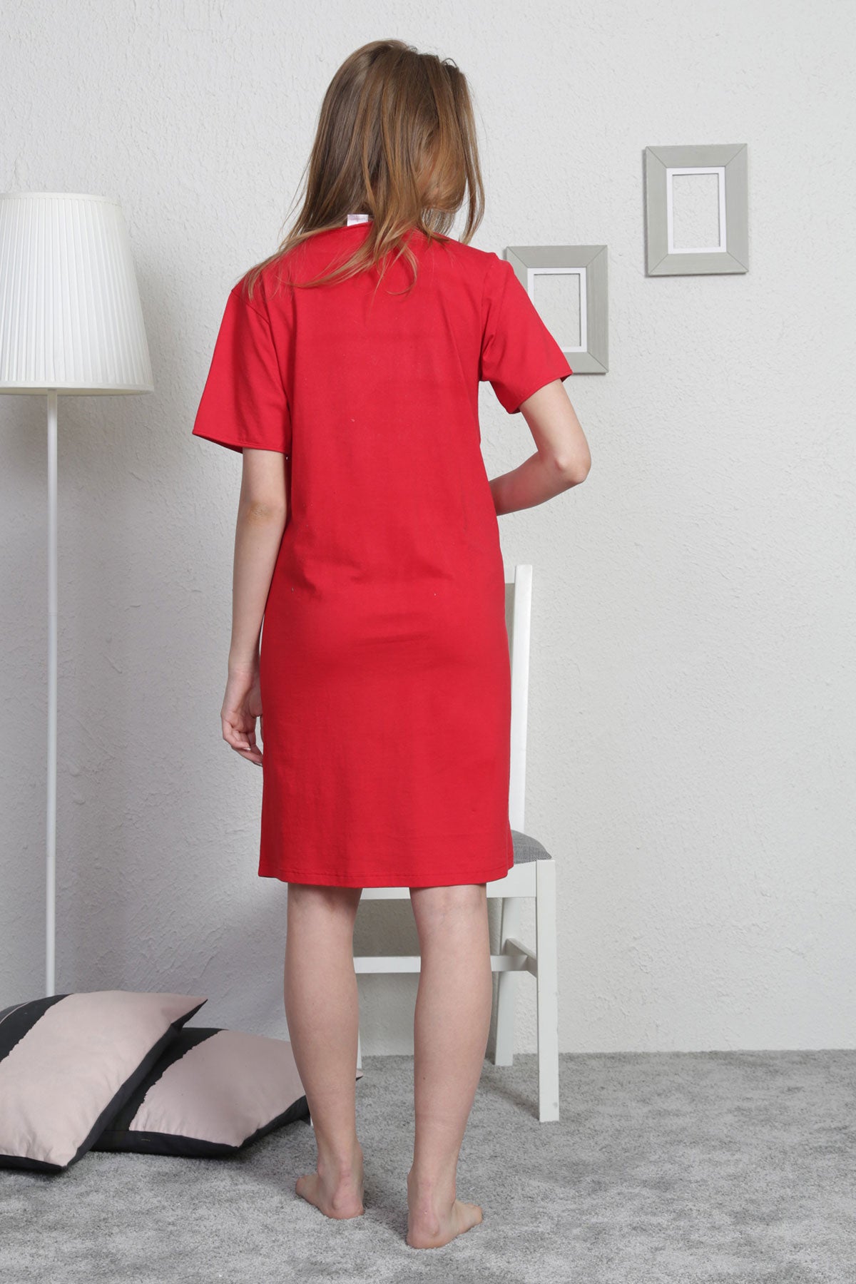 Woman Sleeplest Pregnant Tunic
