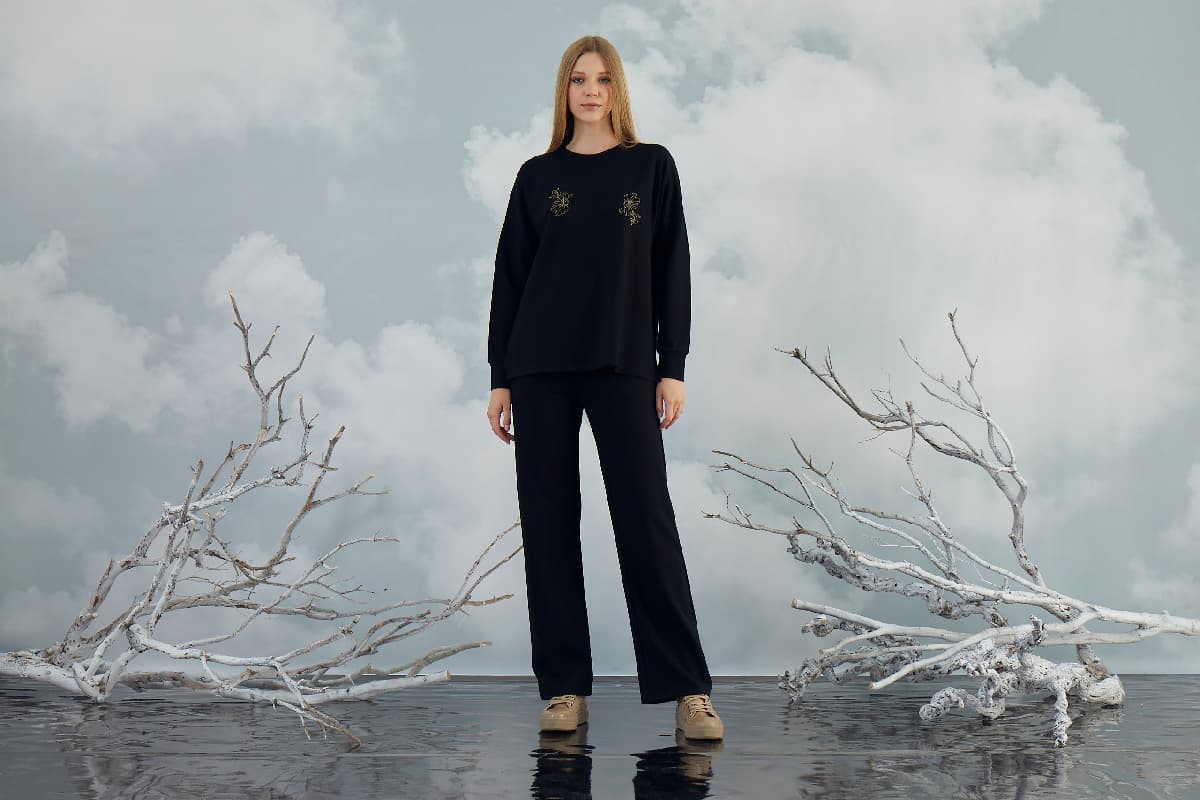 20852 Kadın Pantolon Takım