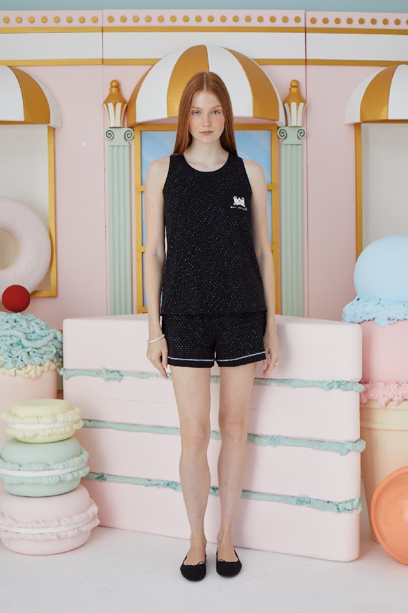 15467 BAYAN BASKILI ŞORT TAKIM