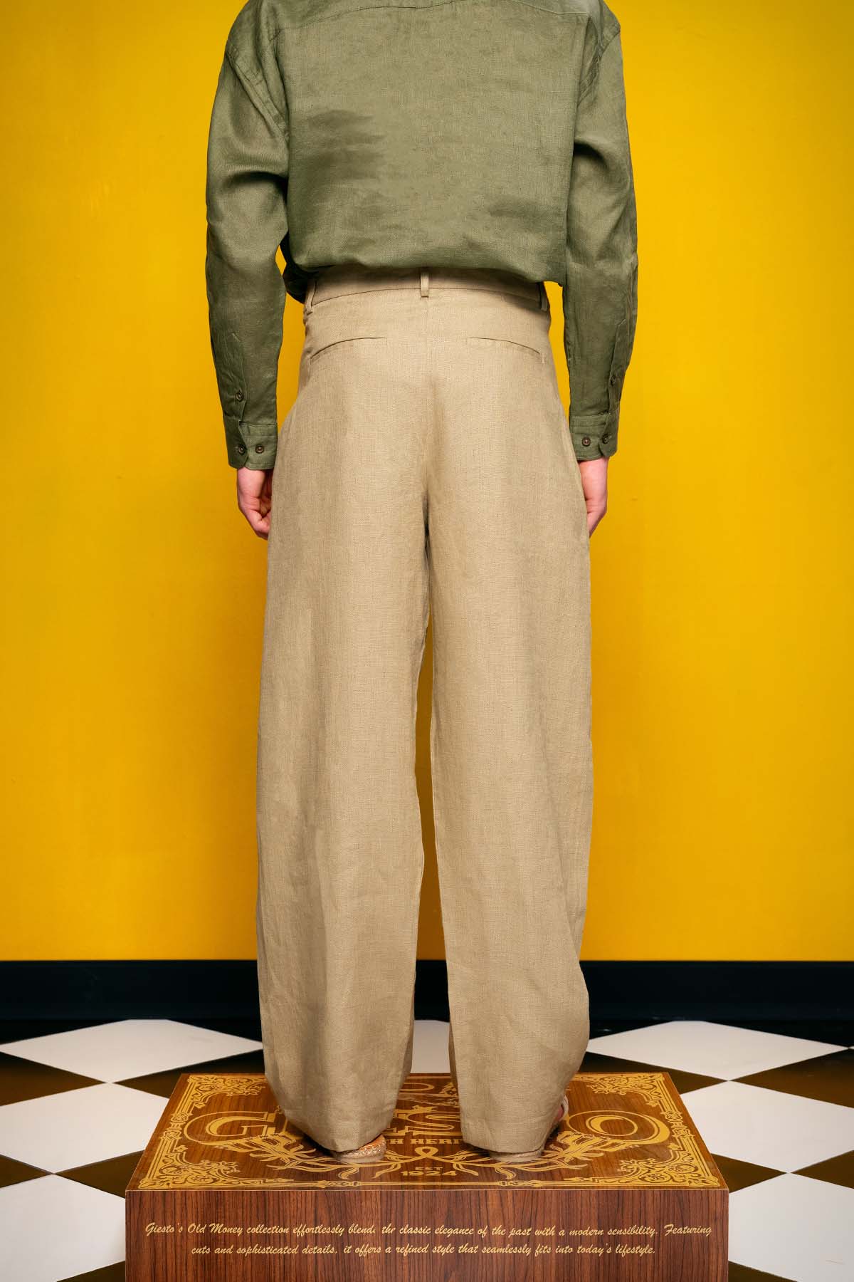 %100 KETEN HAKİ PANTOLON - HAKİ M