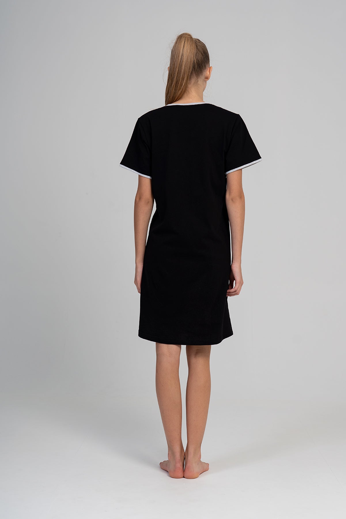 Woman Supreme Black Pregnant Tunic