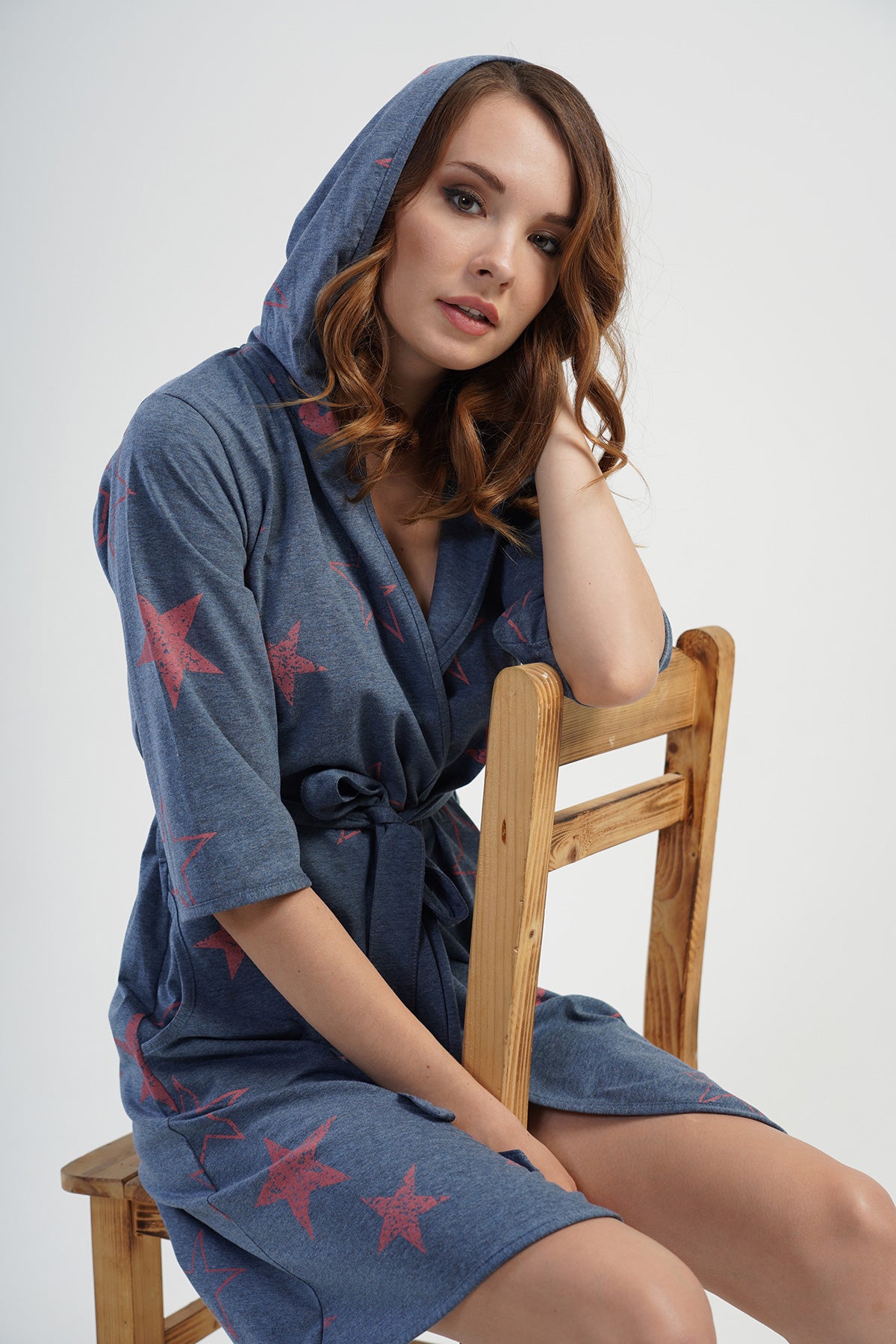 BAYAN P.SUPREM KAPSONLU 3/4 KOL CEPLI SABAHLIK