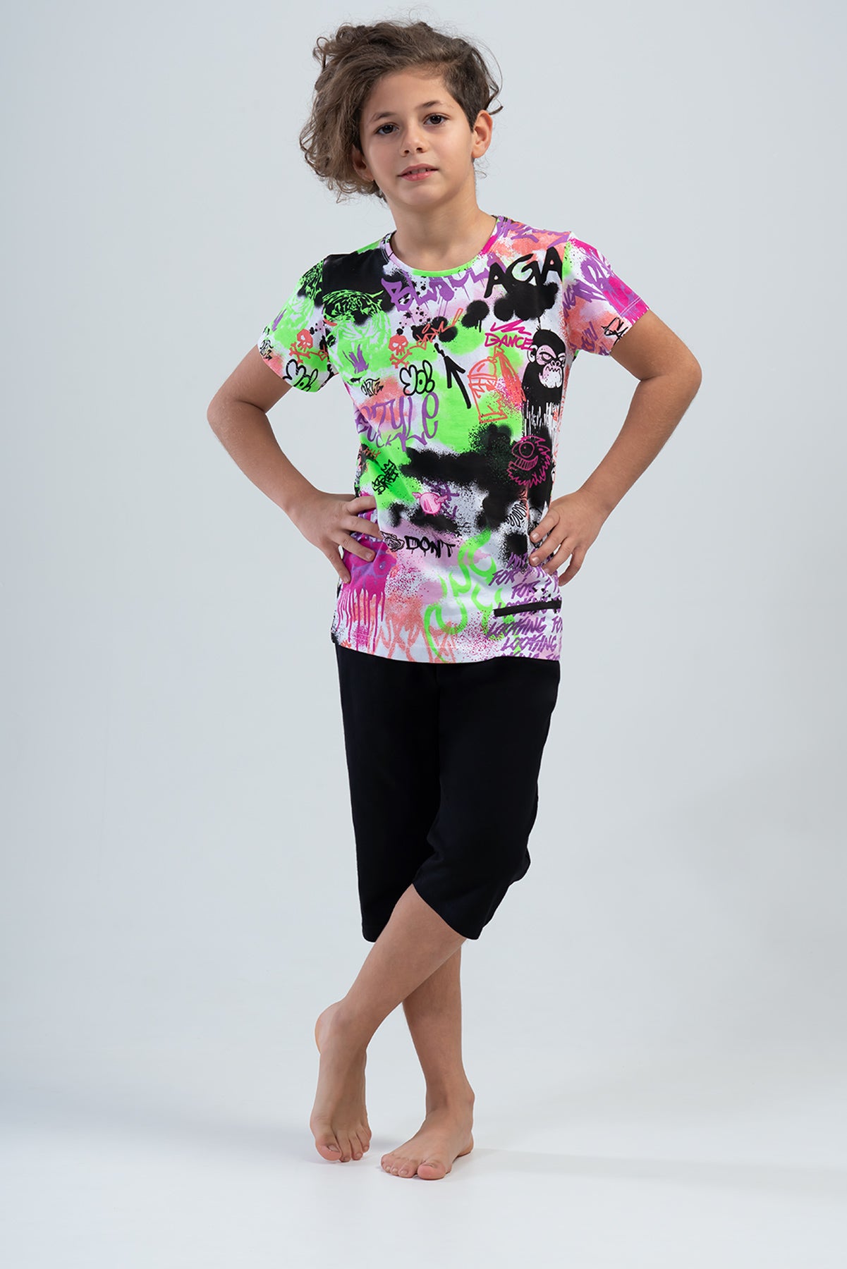 Kids' Boy Energetic Capri Set