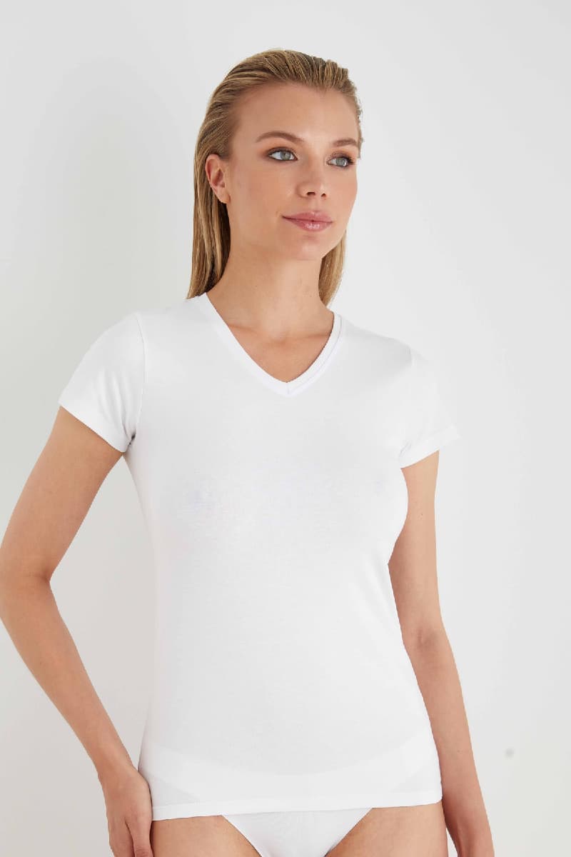 1109 Kadın Kısa Kol T-Shirt