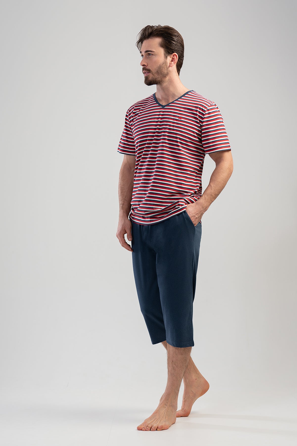 CEPLI ERKEK P.SUPREM V YAKA KISA KOL KAPRI TAKIM