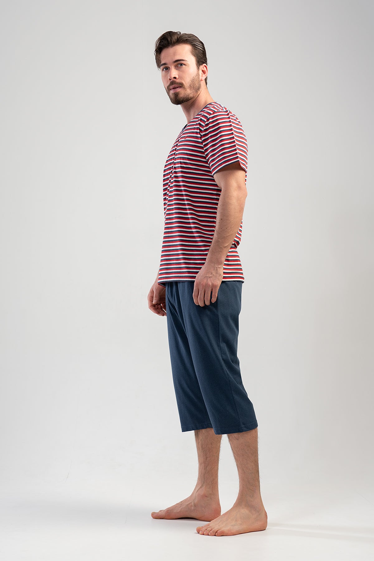 CEPLI ERKEK P.SUPREM V YAKA KISA KOL KAPRI TAKIM