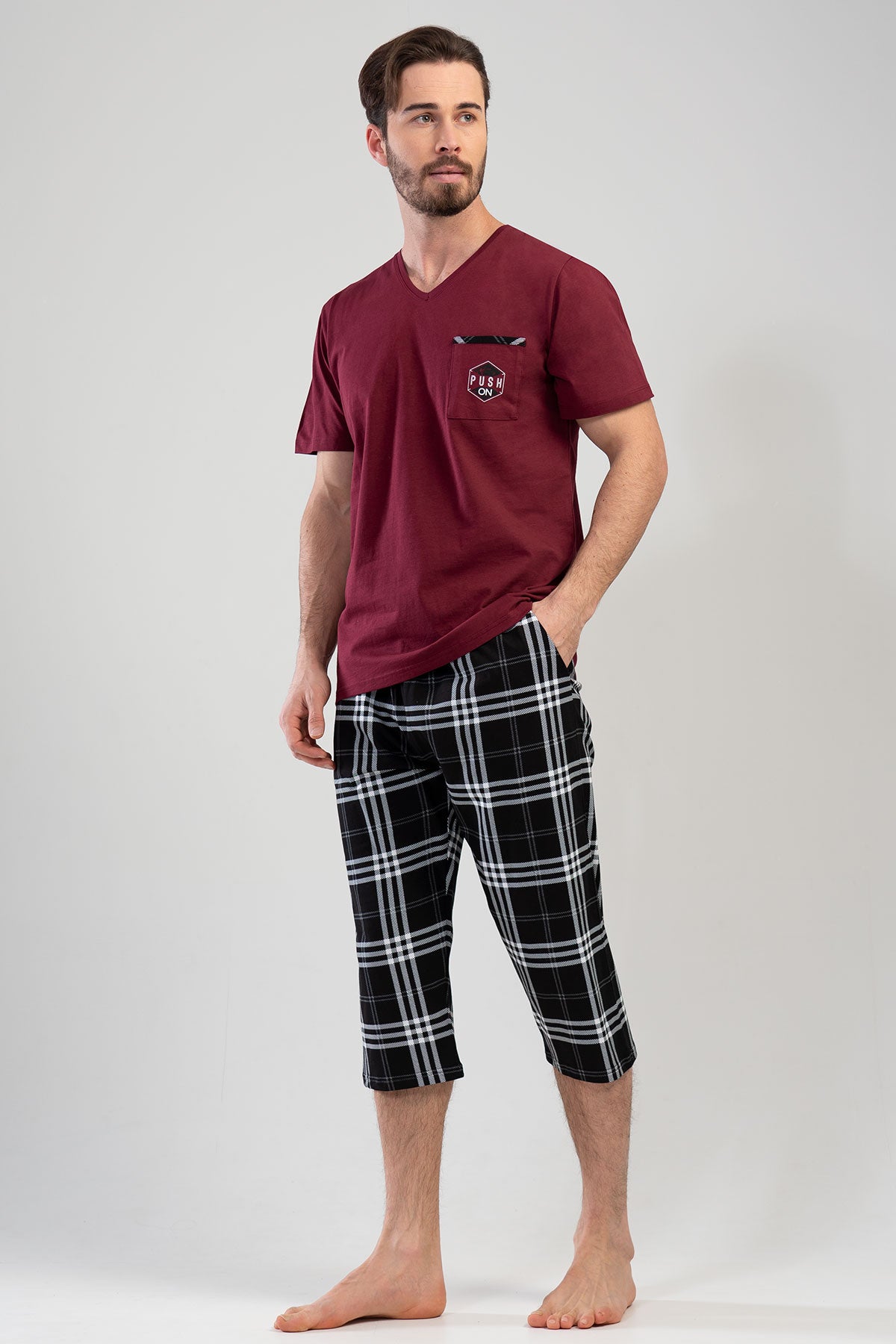 CEPLI ERKEK P.SUPREM XXL V YAKA KISA KOL KAPRI TK