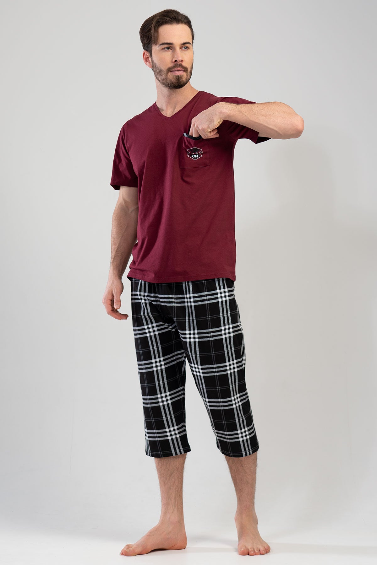 CEPLI ERKEK P.SUPREM XXL V YAKA KISA KOL KAPRI TK