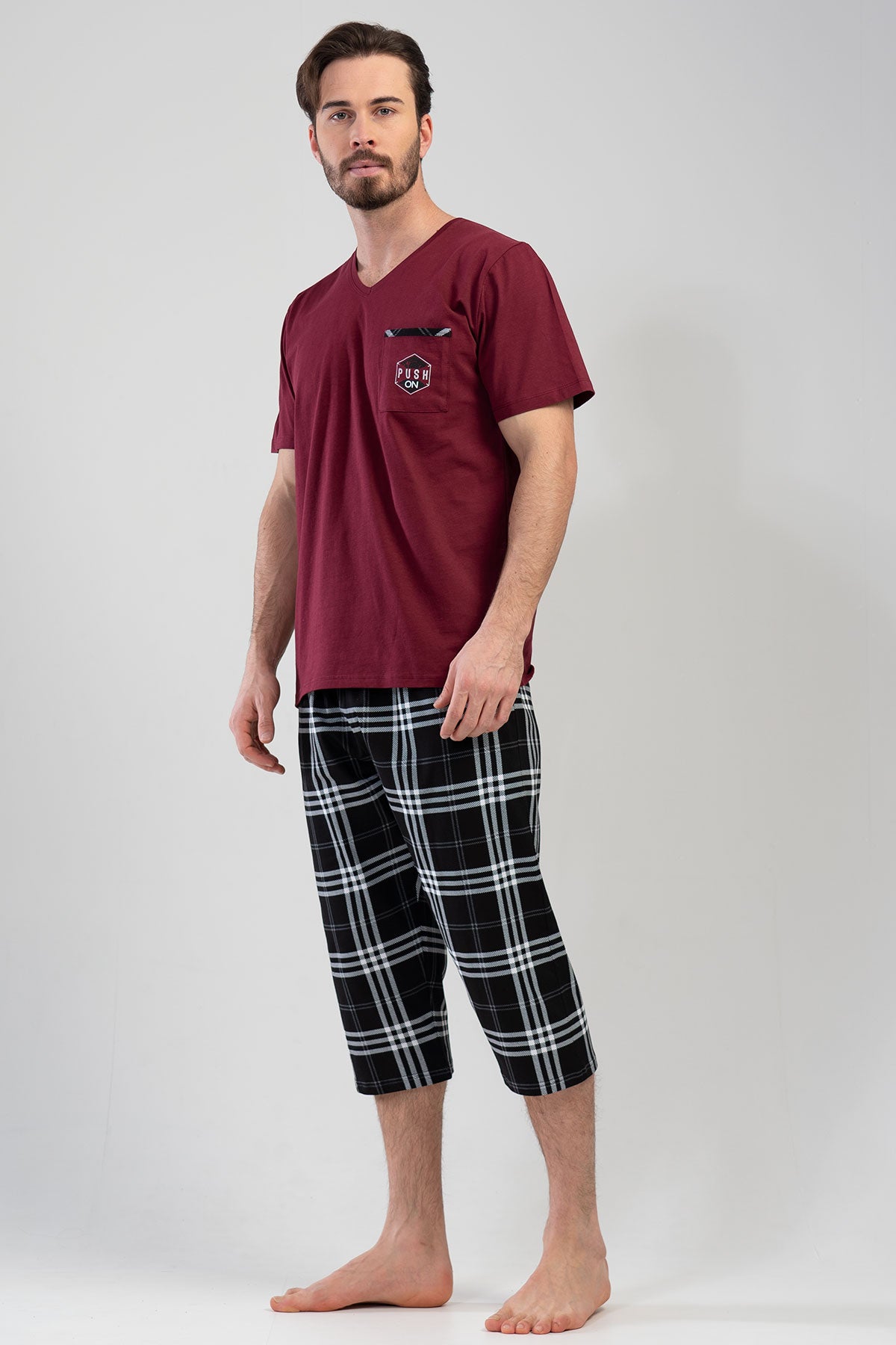 CEPLI ERKEK P.SUPREM XXL V YAKA KISA KOL KAPRI TK