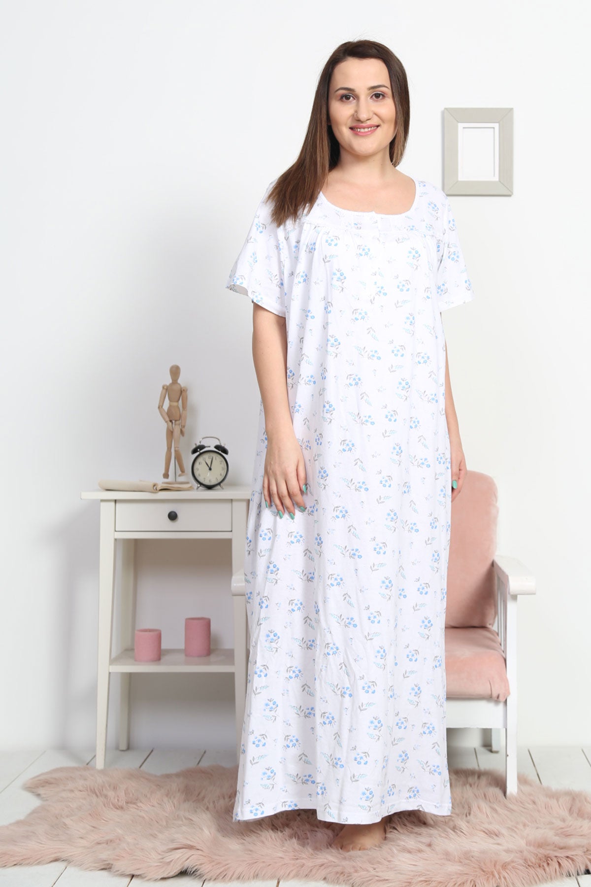 KISA KOL UZUN BOY BATTAL GECELIK