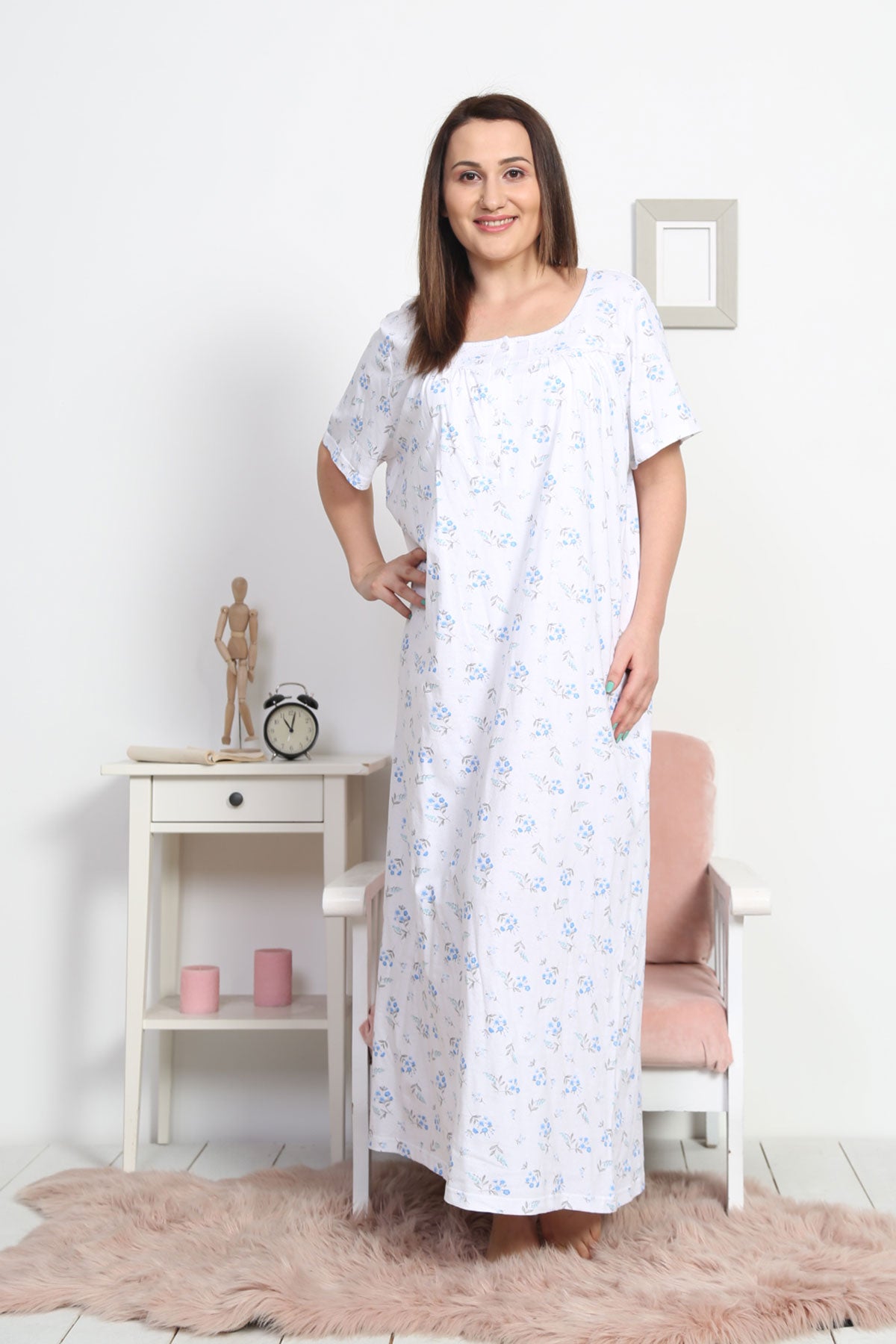 KISA KOL UZUN BOY BATTAL GECELIK