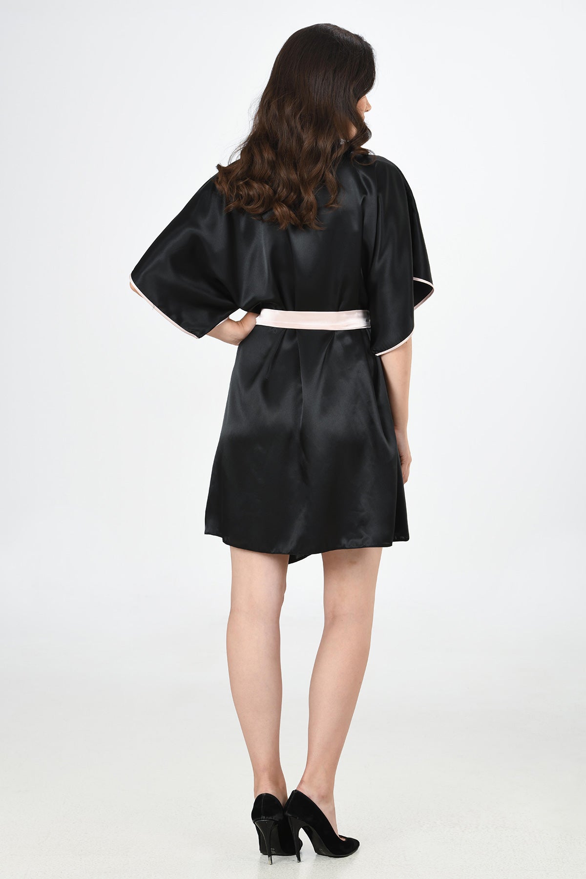 Woman Satin Luxury Dressing Gown