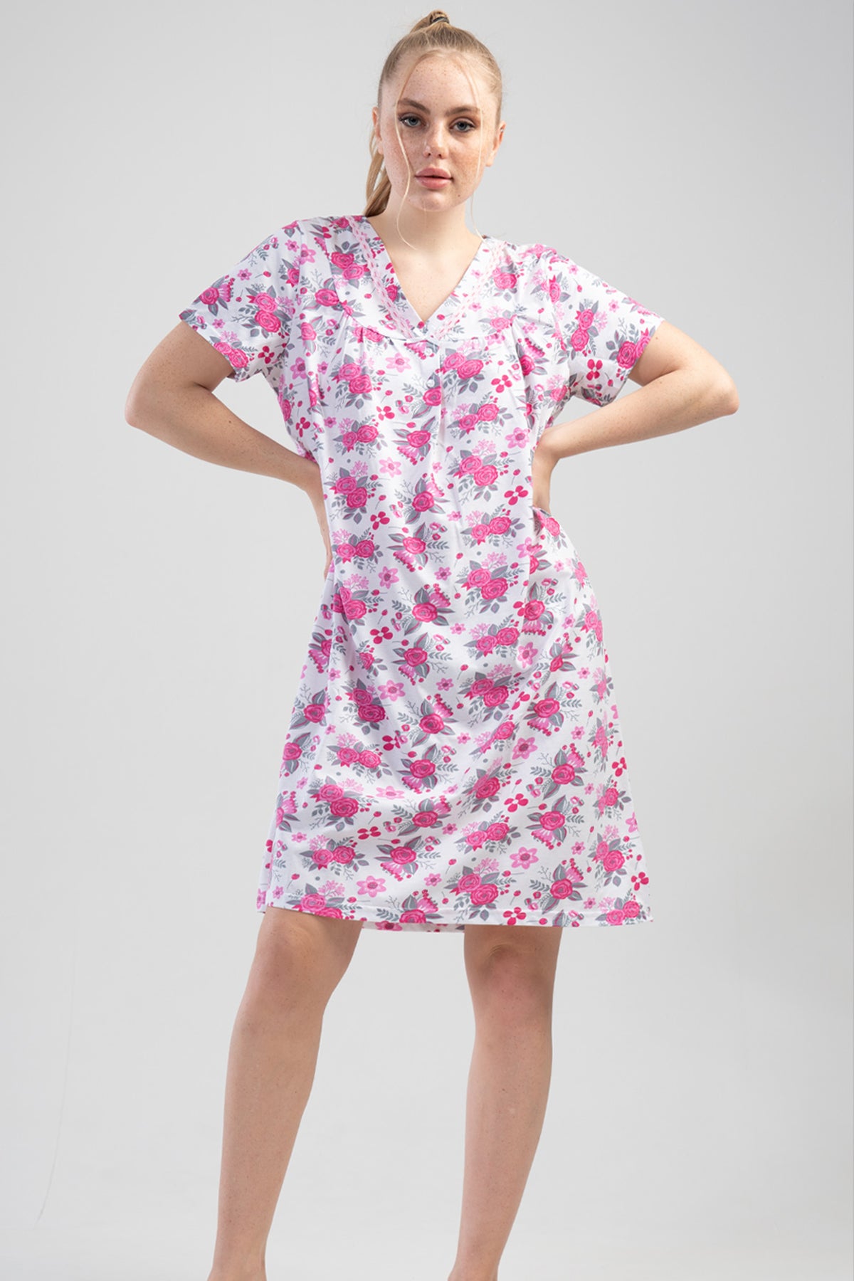 Woman Hely Nightgown