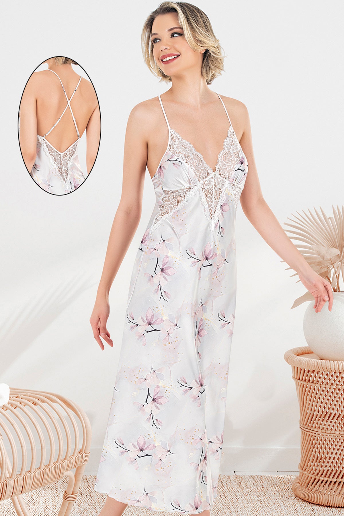 Woman Satin Sante Tunic