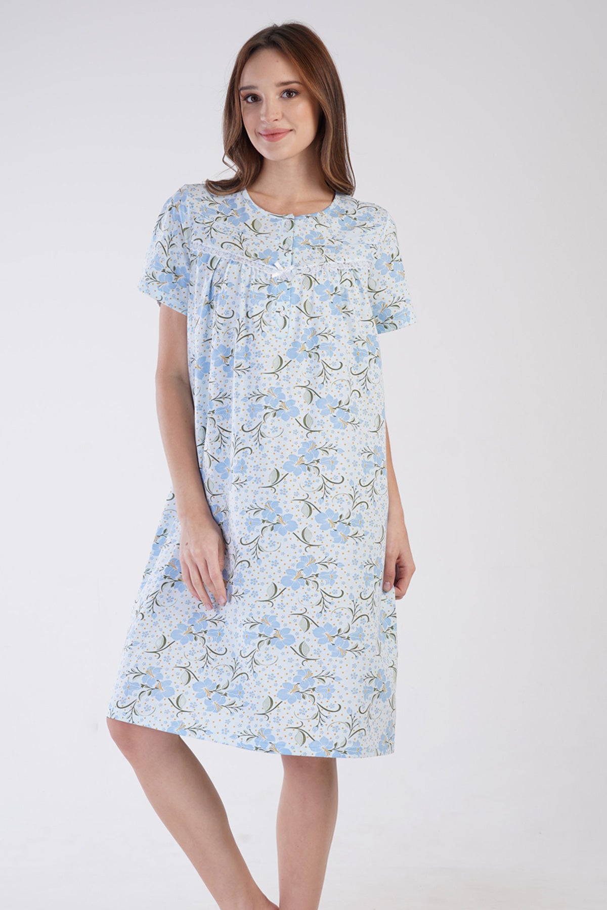 Woman Crystal Nightgown