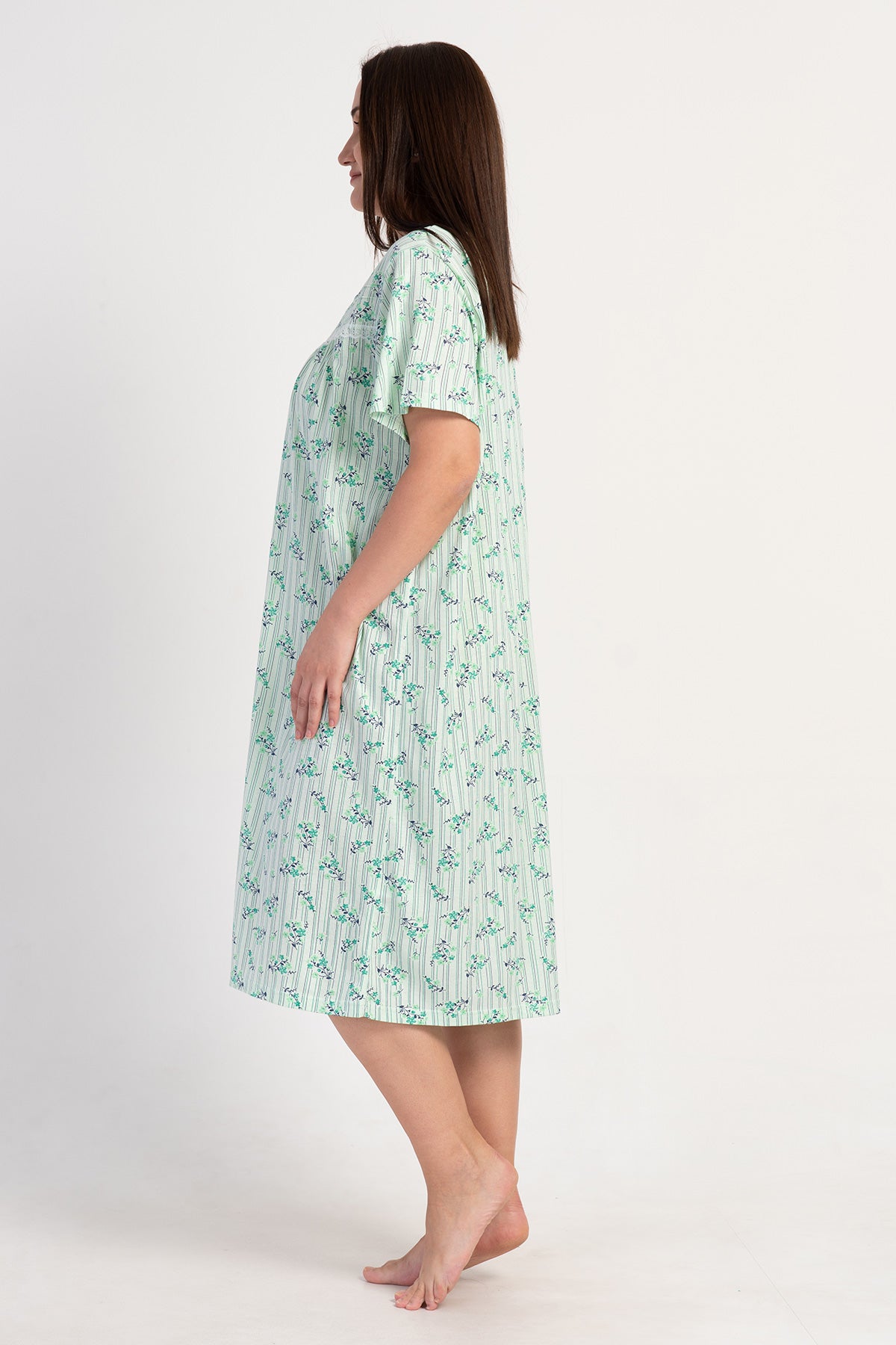 Woman Big Size Rosia Nightgown