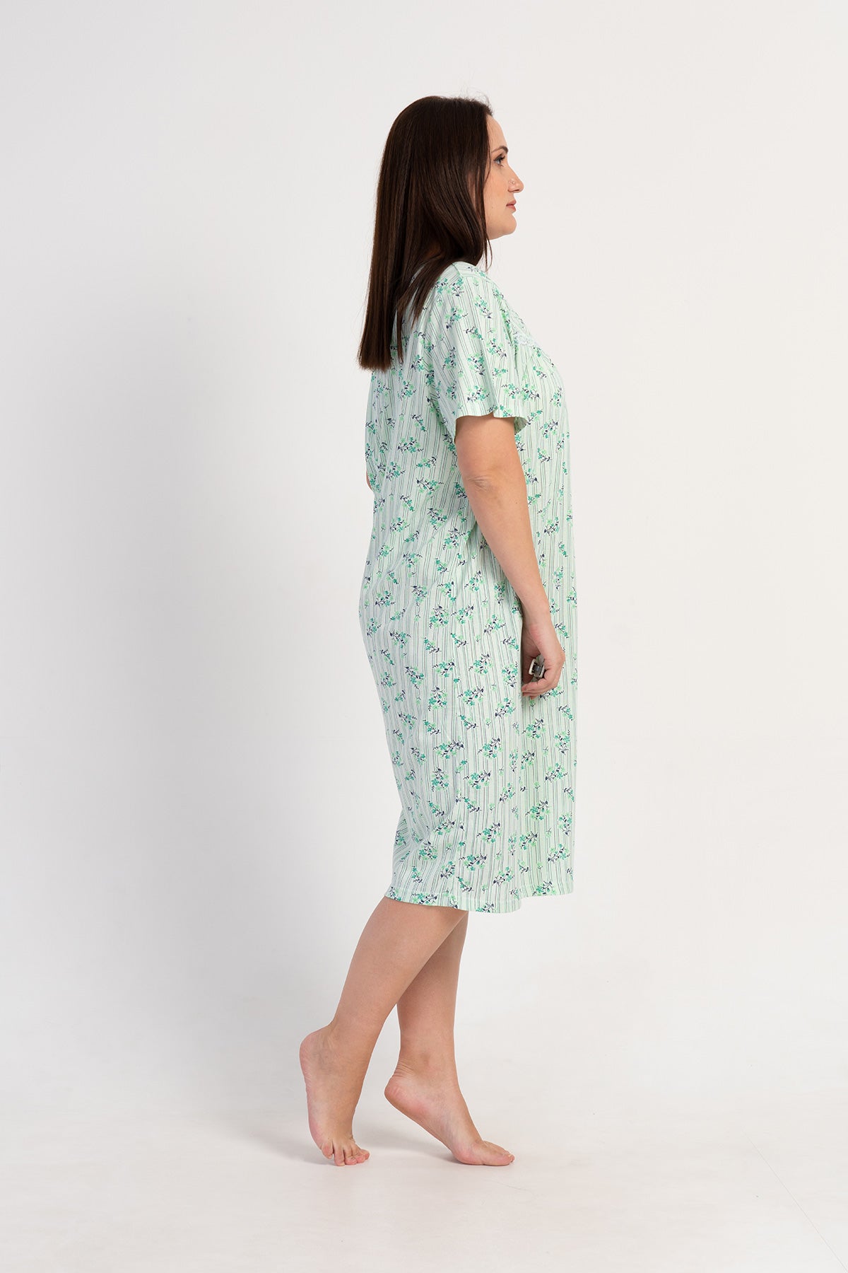 Woman Big Size Rosia Nightgown