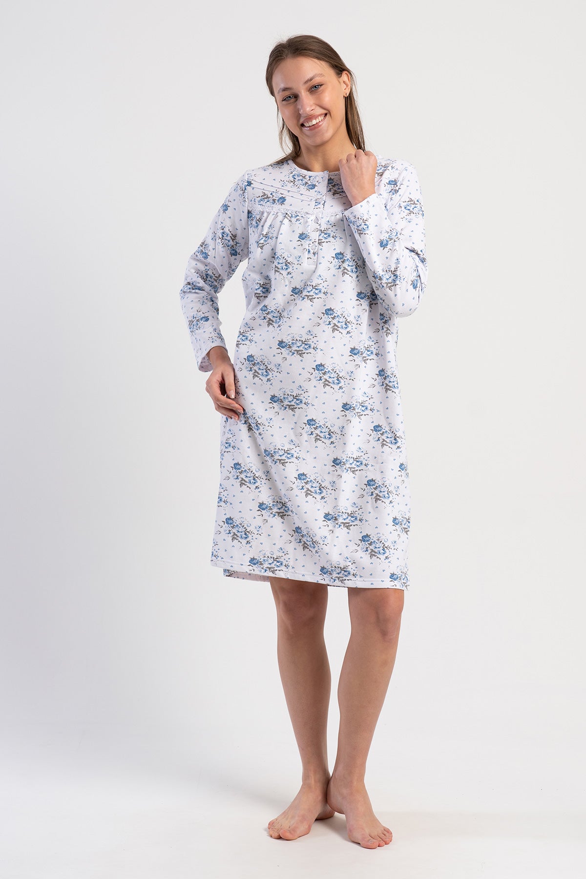 Woman Neha Cotton Grandma Nightgown