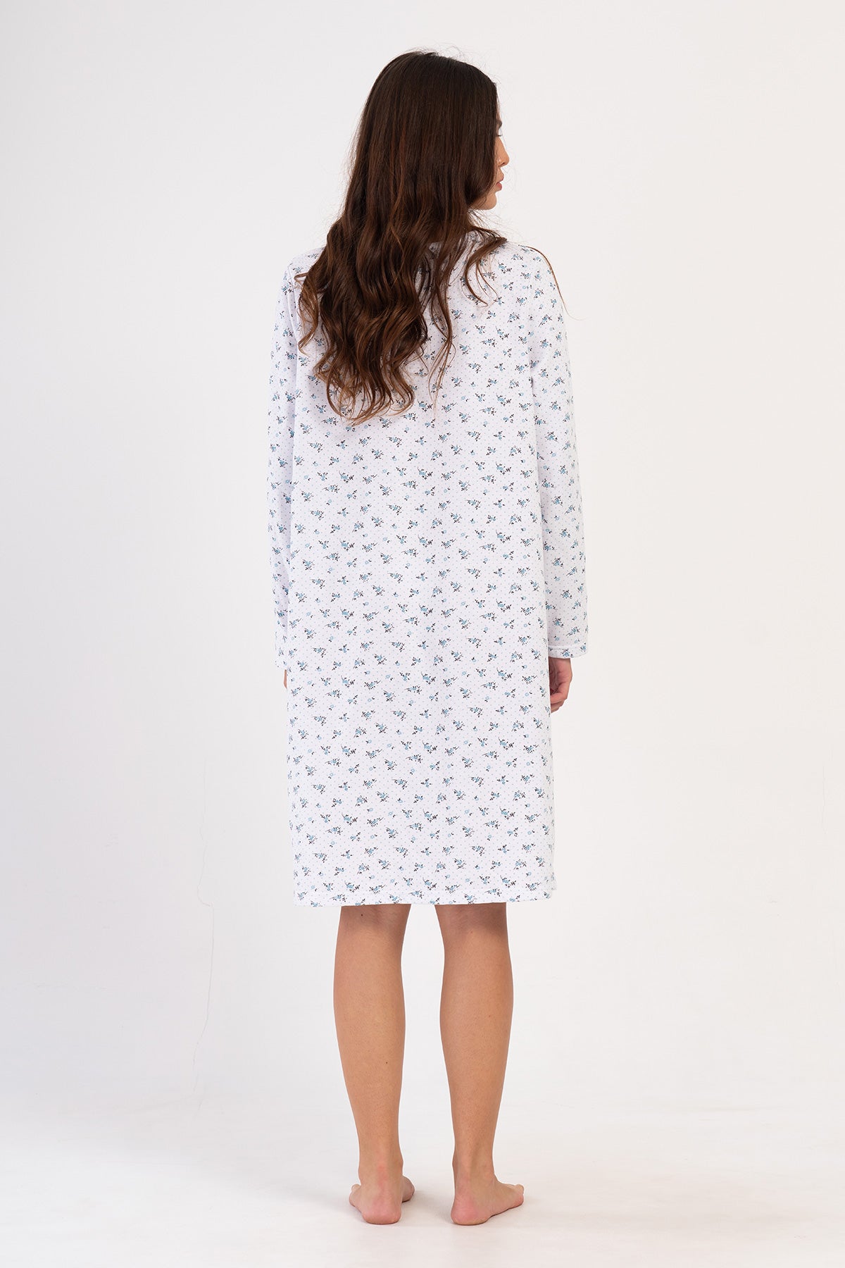 Woman Big Size Dena Cotton Grandma Nightgown