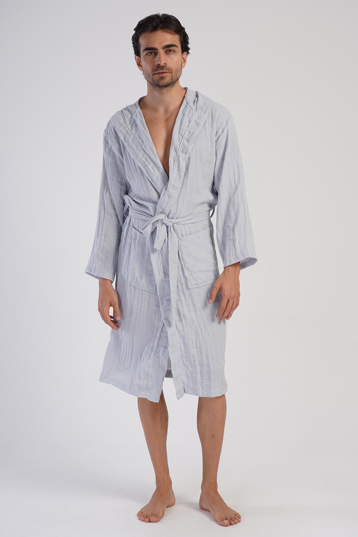 Woman Muslin Dega Bathrobe