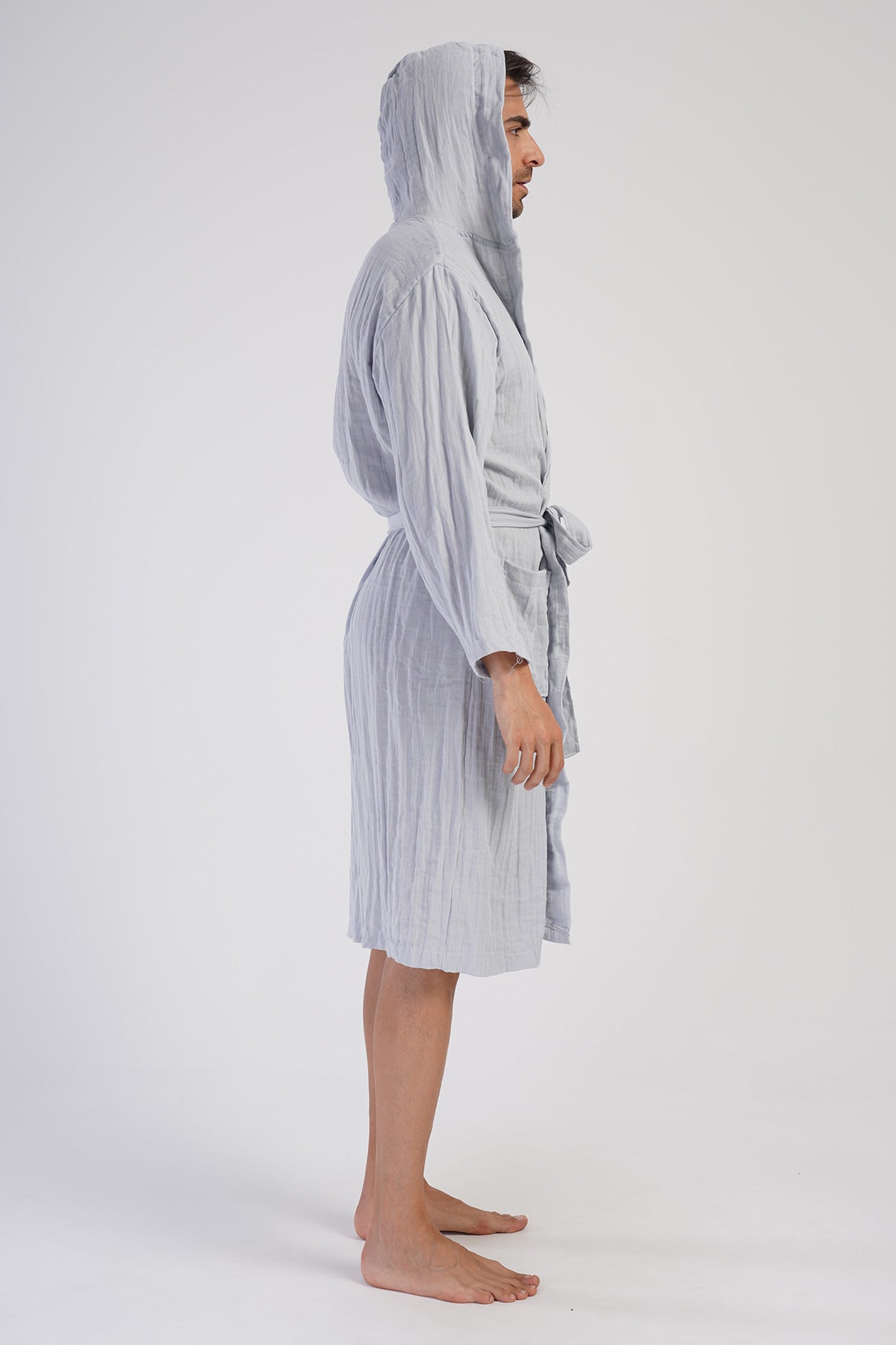 Woman Muslin Dega Bathrobe