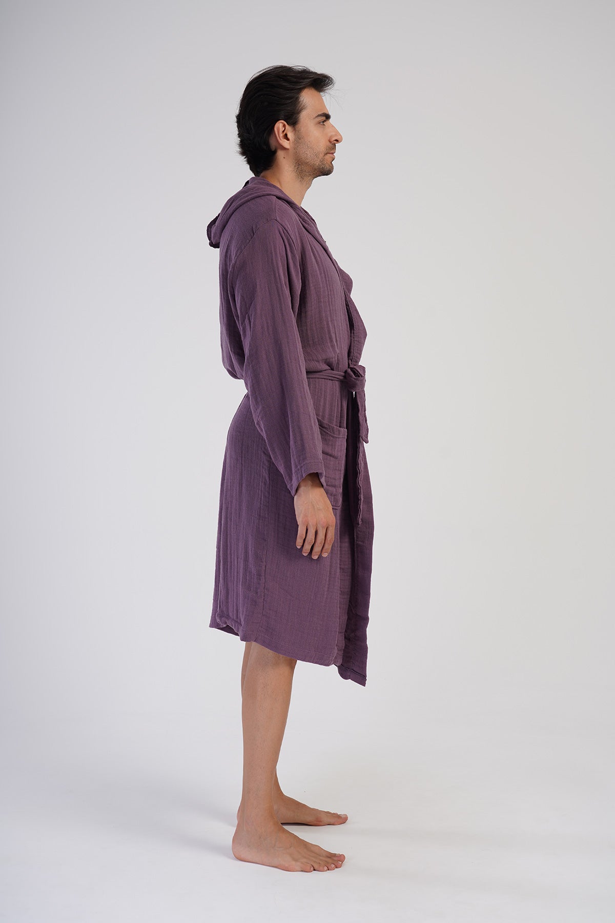 Woman Muslin Dega Bathrobe