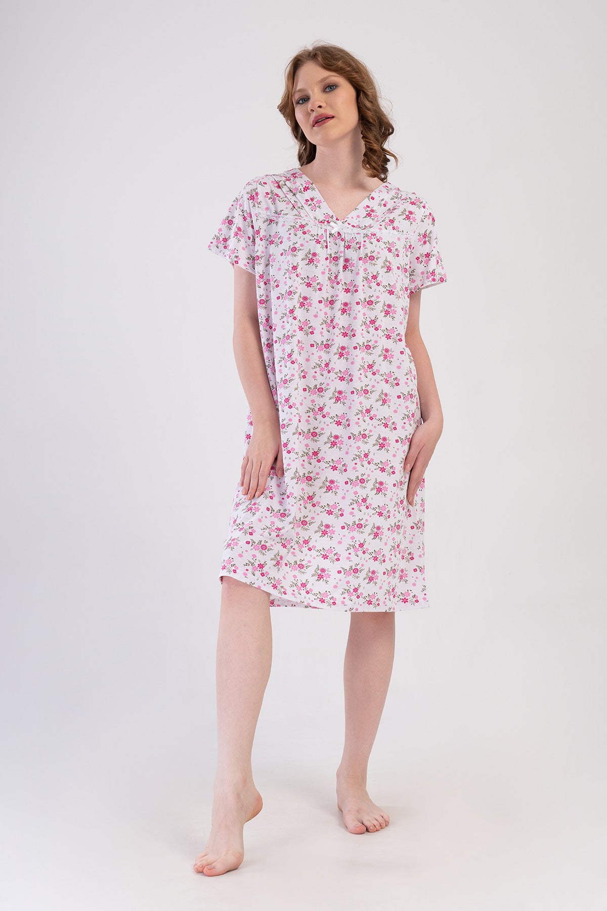 Woman Cotton Anna Grandma Nightgown