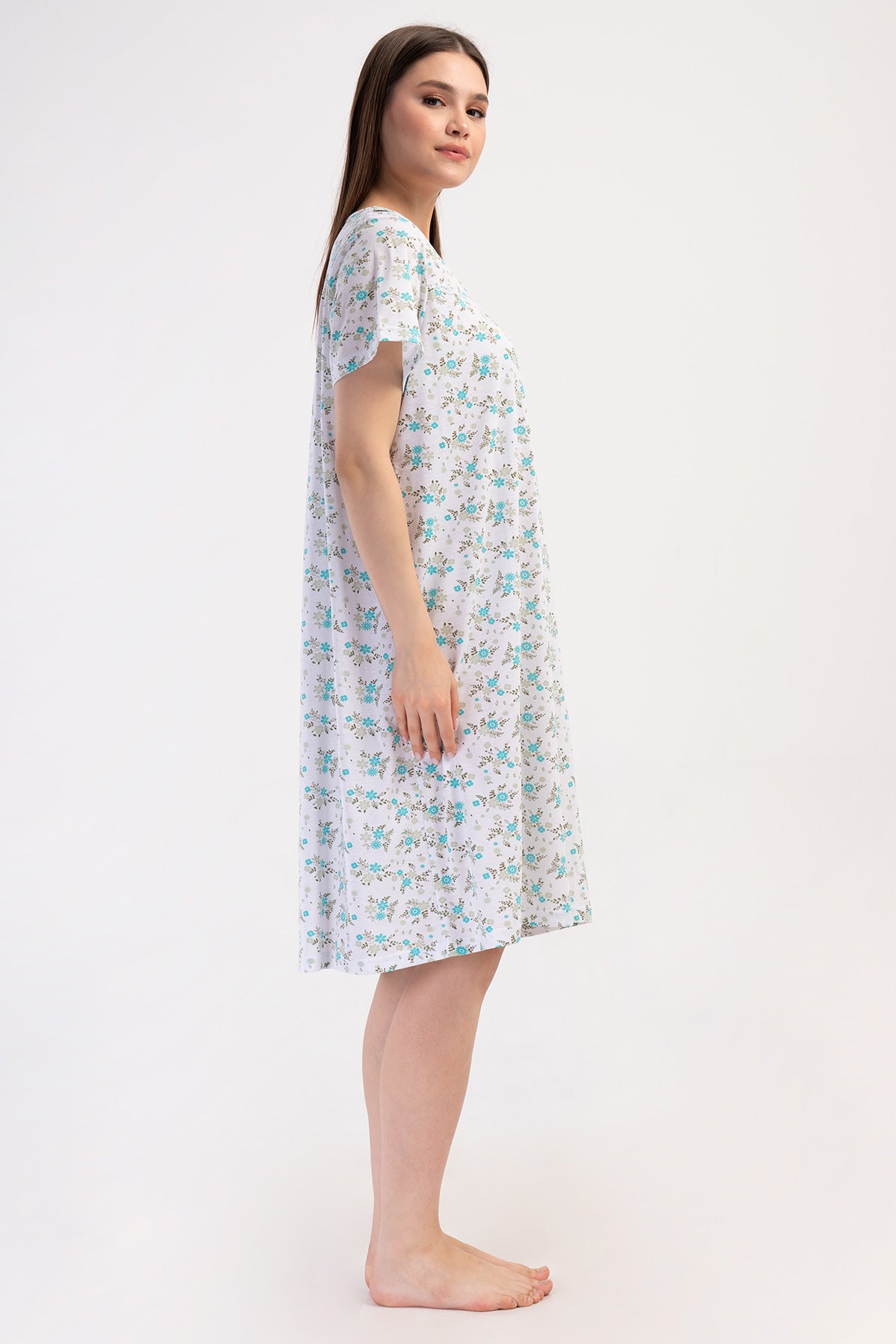 Woman Cotton Anna Grandma Nightgown