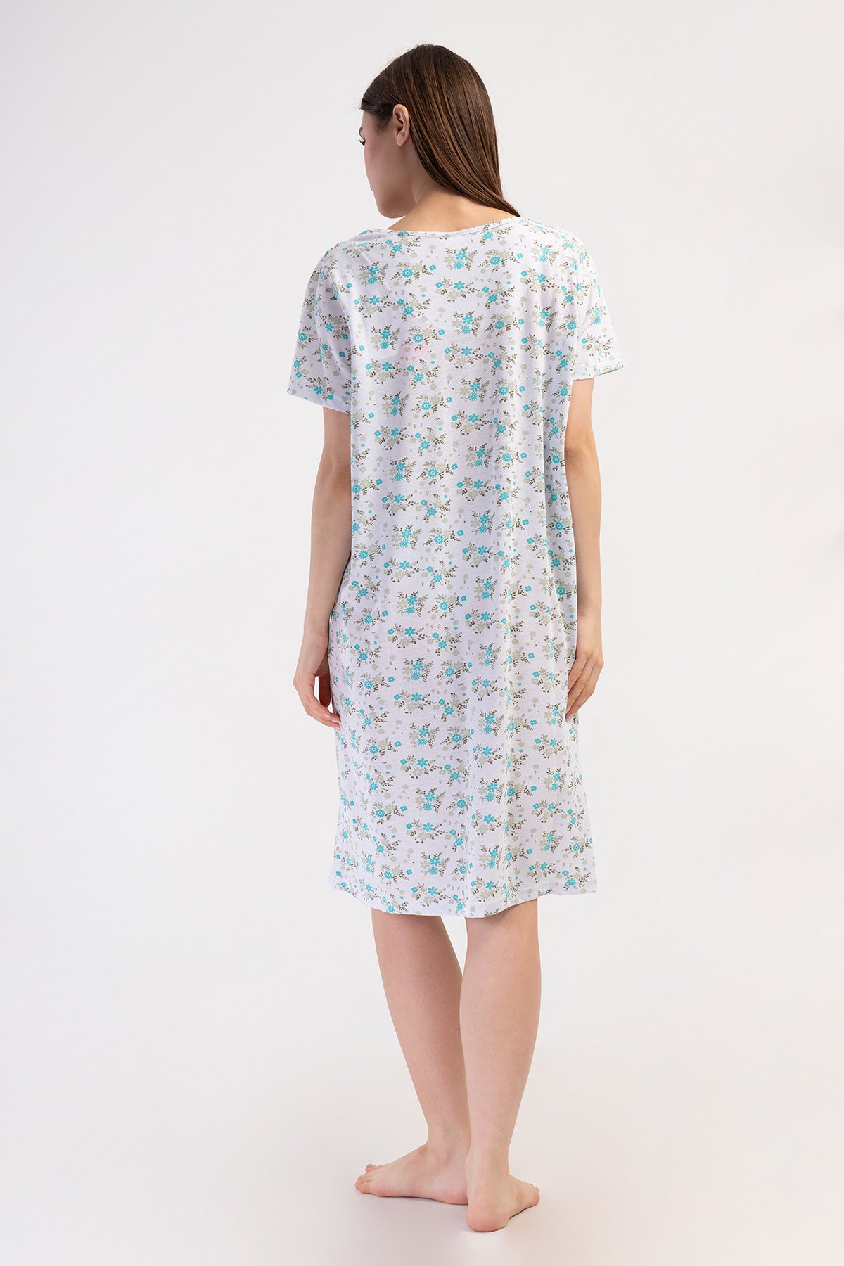 Woman Cotton Anna Grandma Nightgown