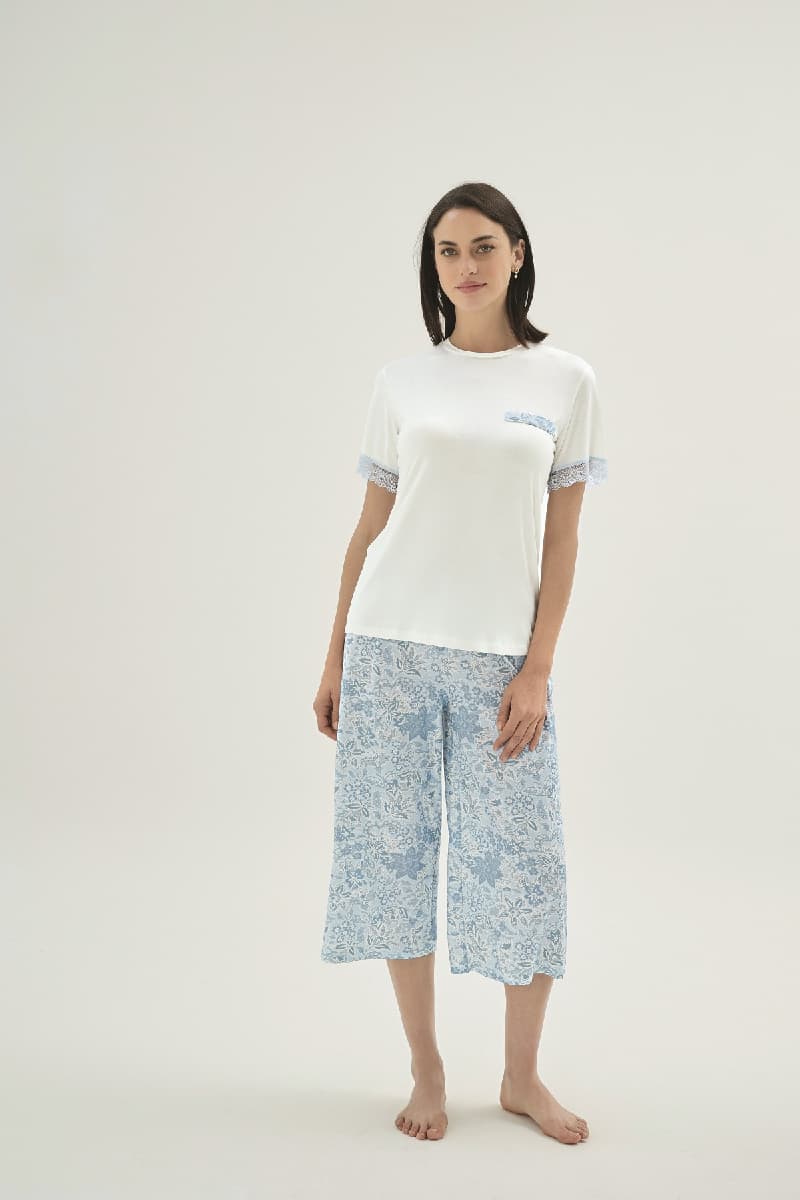 16883 KADIN KISA PİJAMA TAKIM