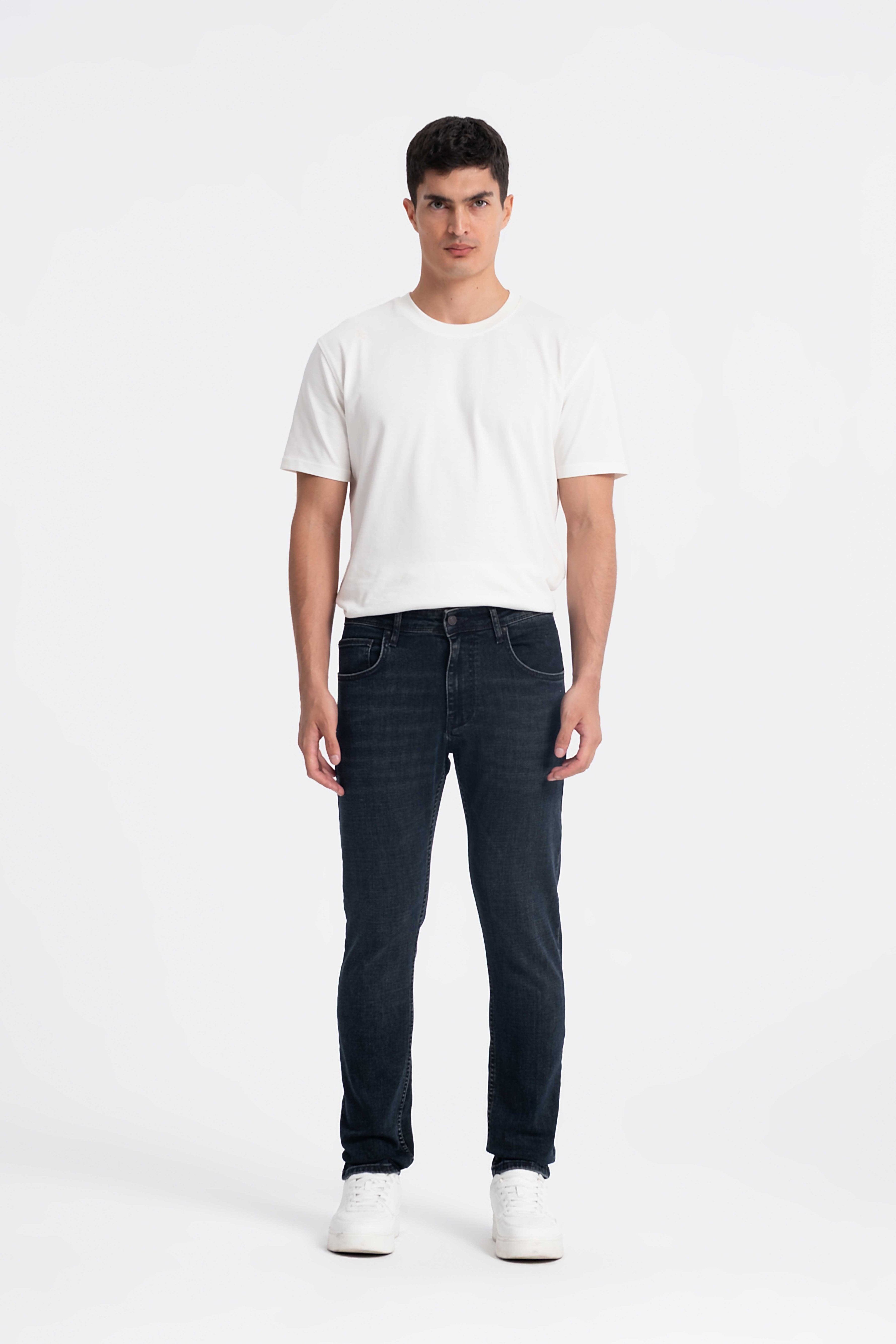 YÜKSEK BEL FERMUARLI DAR PAÇA