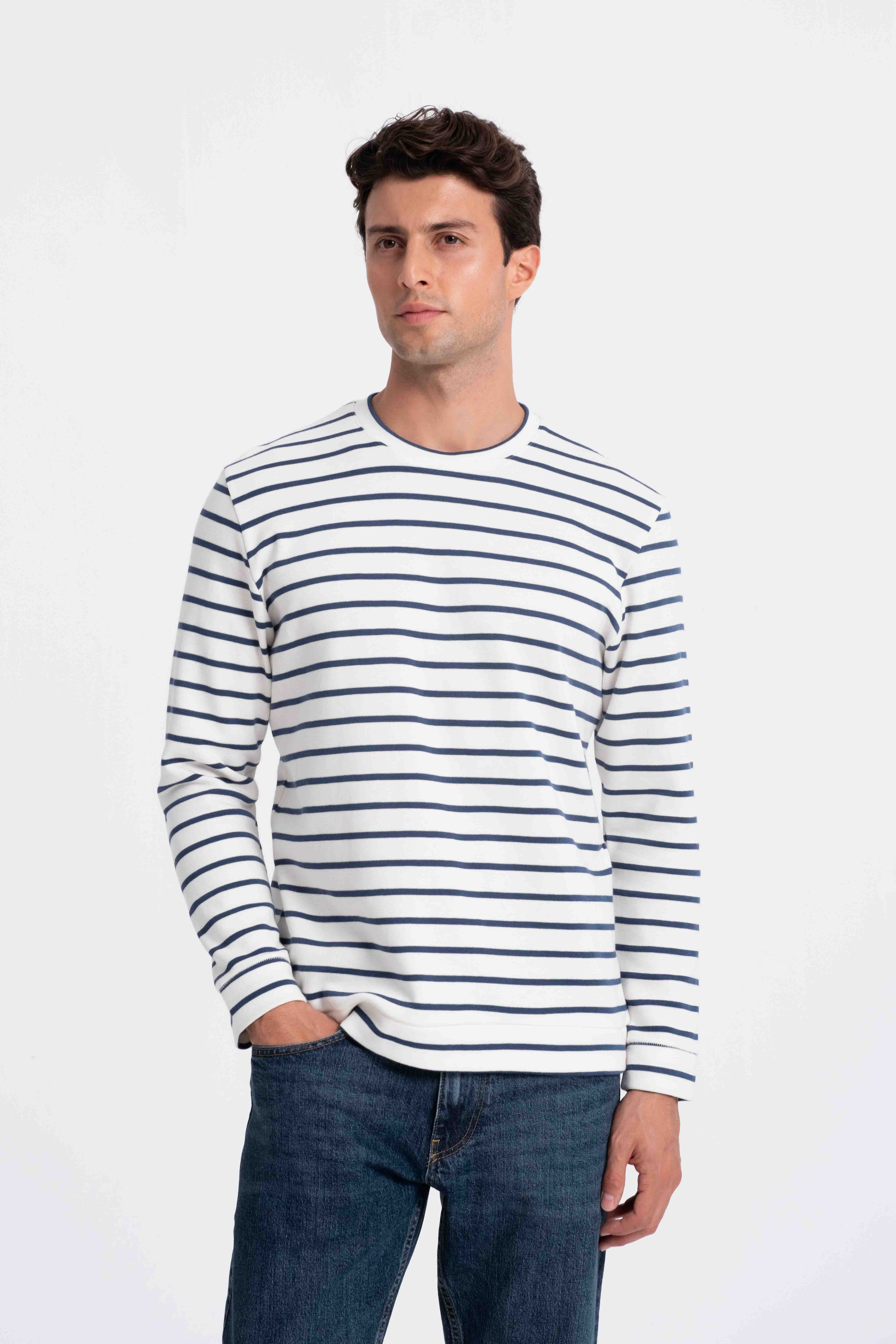 9559 JS 0 YAKA RİNGEL SELANİK SWEAT