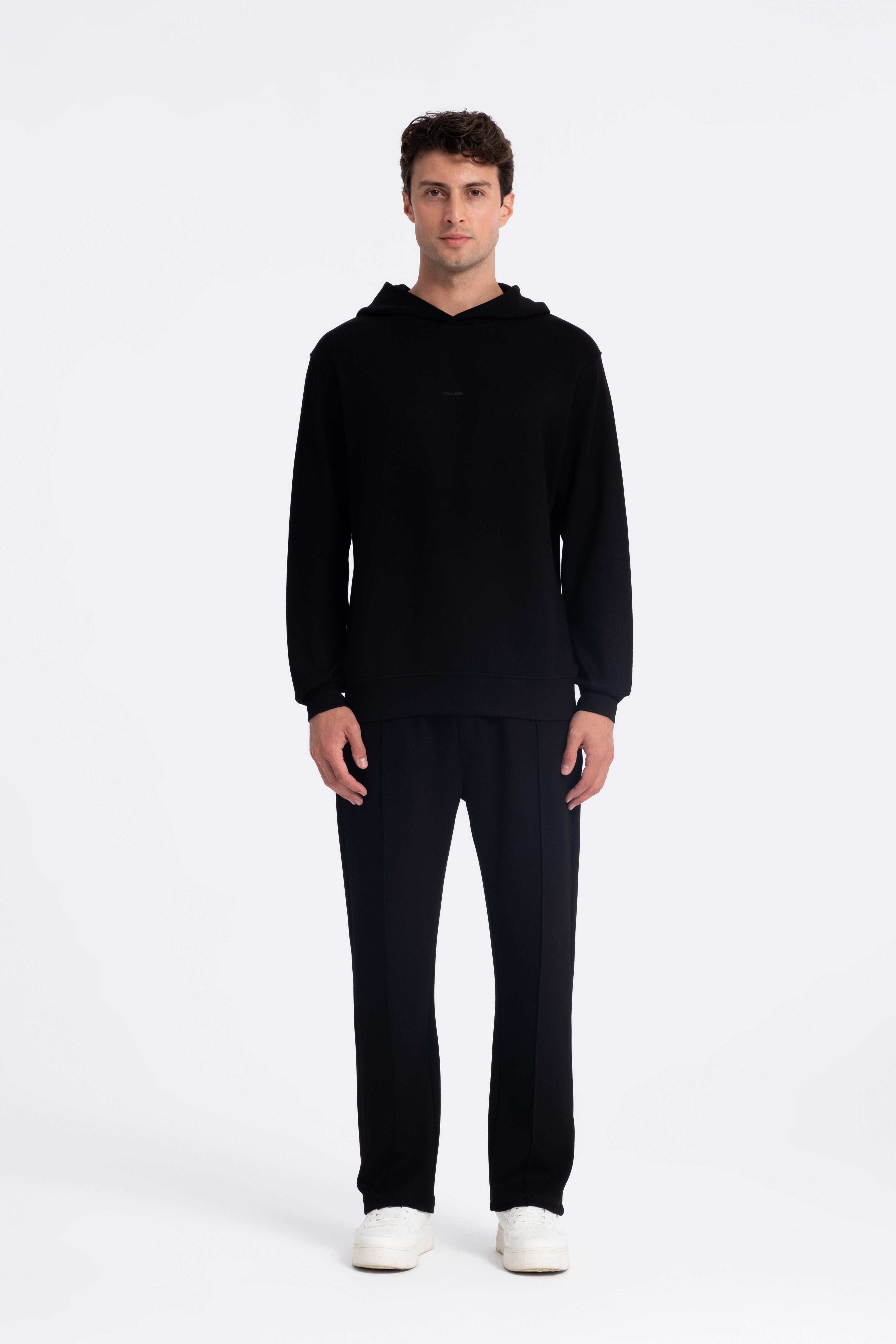 9571 JS KAPŞONLU MODAL SWEAT