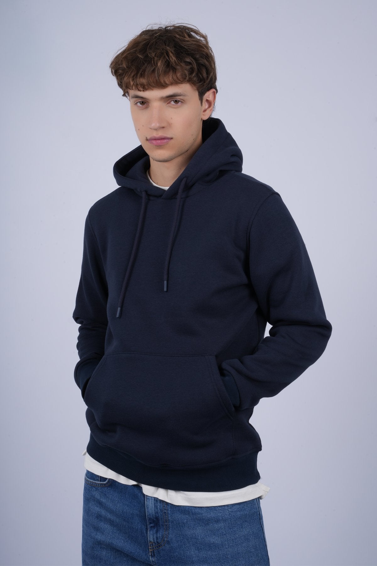 9506 JS KAPŞONLU 3 İPLİK SWEAT