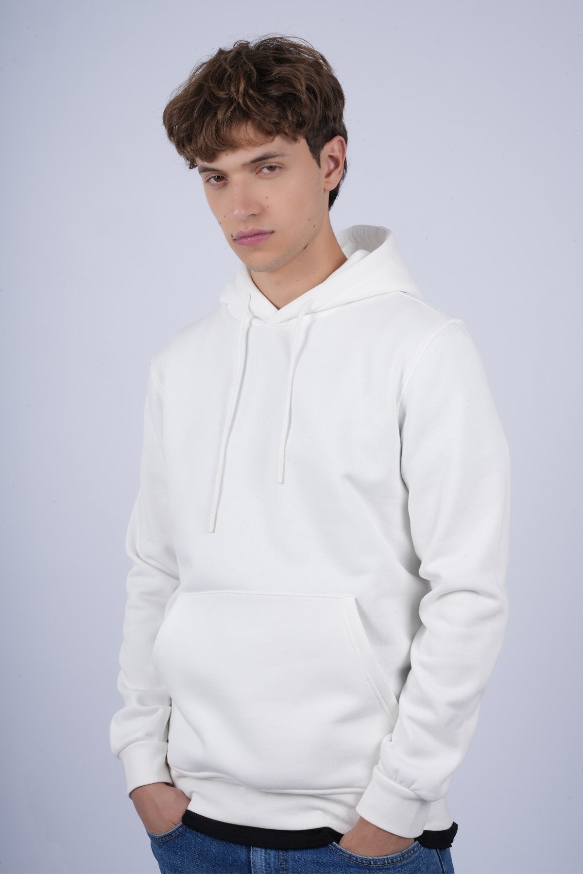 9506 JS KAPŞONLU 3 İPLİK SWEAT