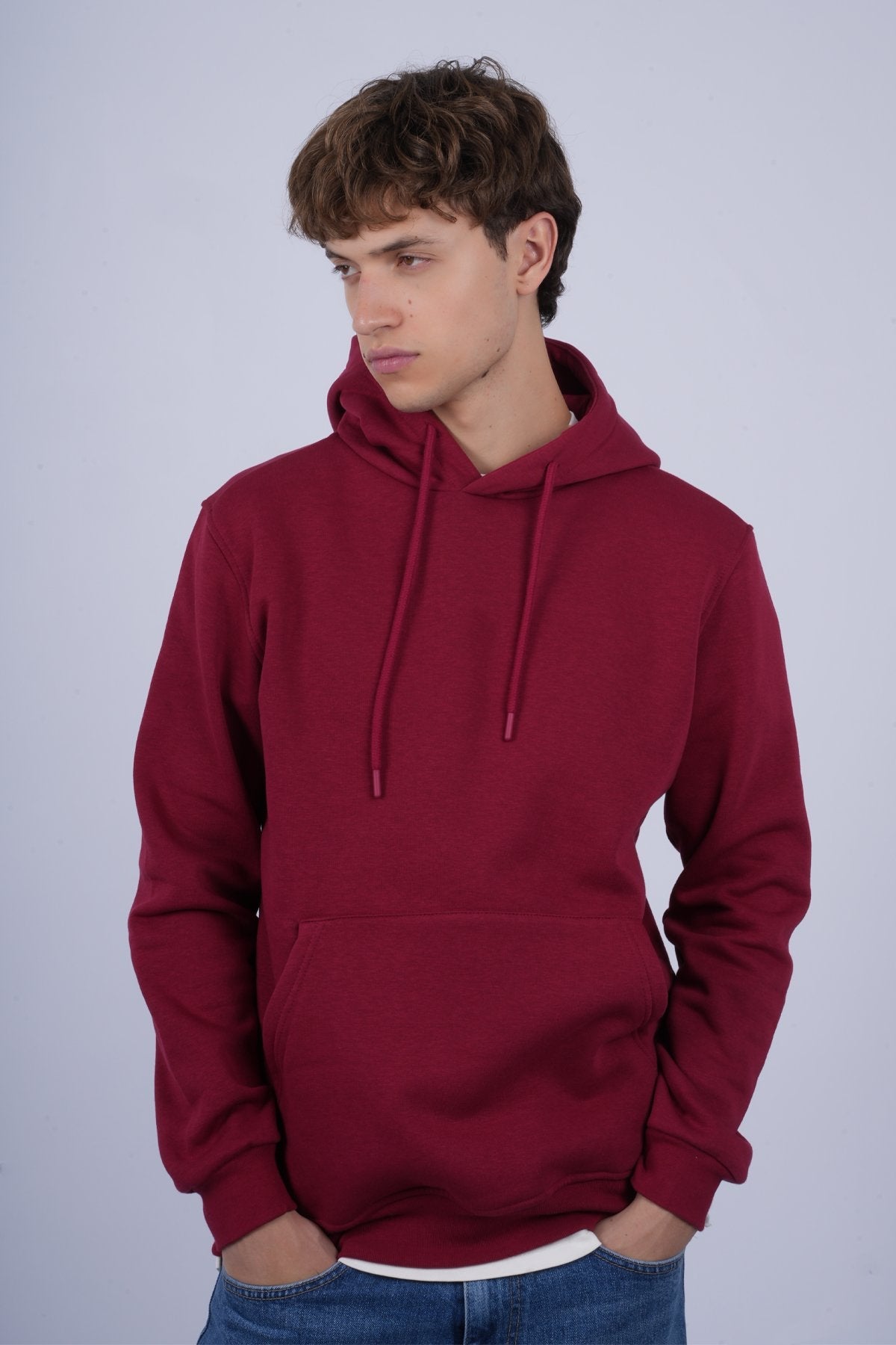 9506 JS KAPŞONLU 3 İPLİK SWEAT