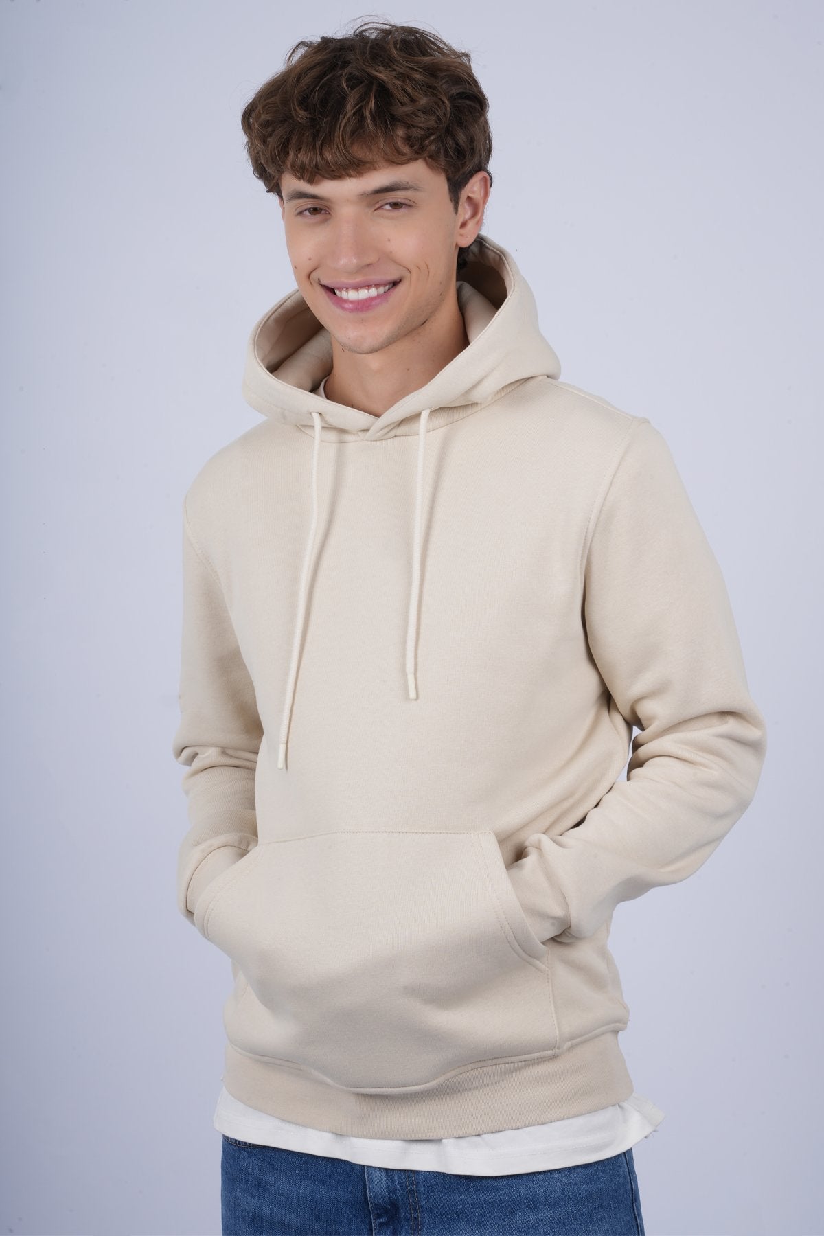 9506 JS KAPŞONLU 3 İPLİK SWEAT