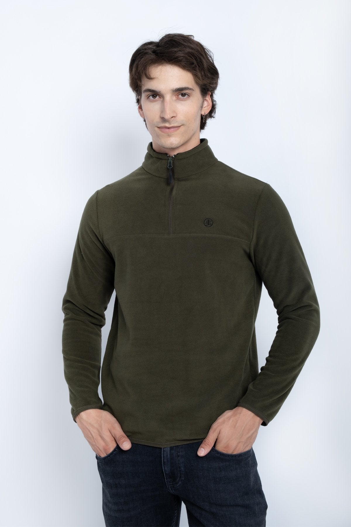 9500 JS BASİC DİK YAKA POLAR