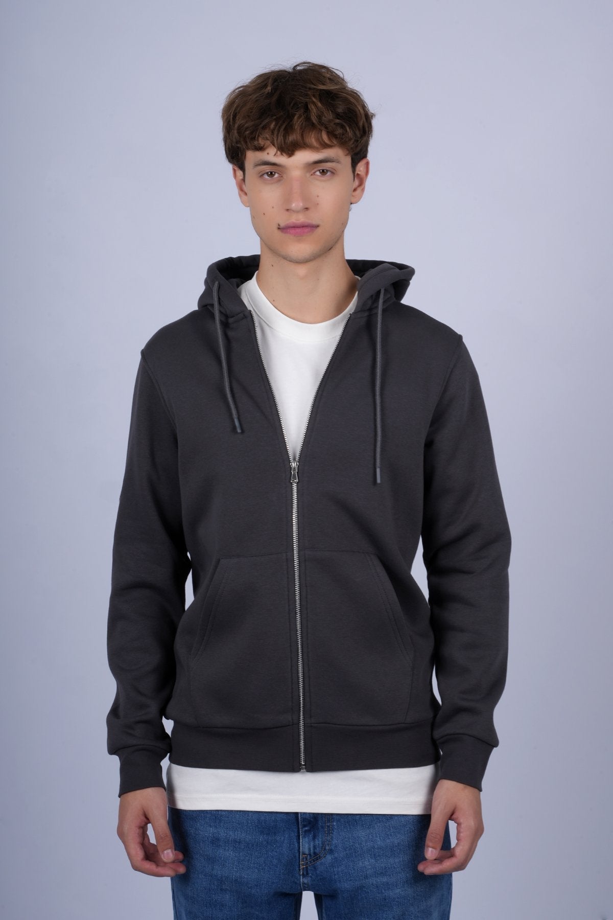 9508 JS KAPŞONLU HIRKA 3 İPLİK BASİC