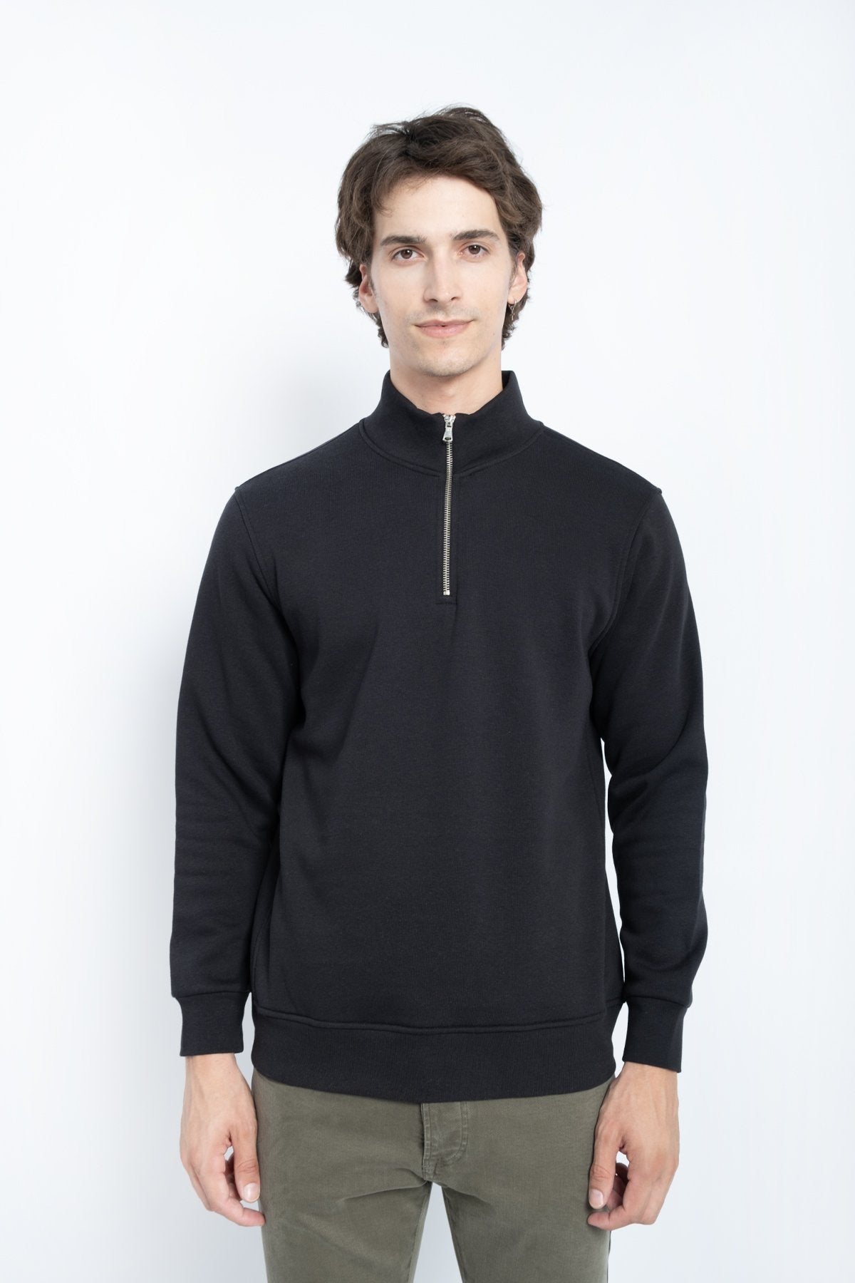 9509 JS DİK YAKA 3 İPLİK METAL FERMUAR