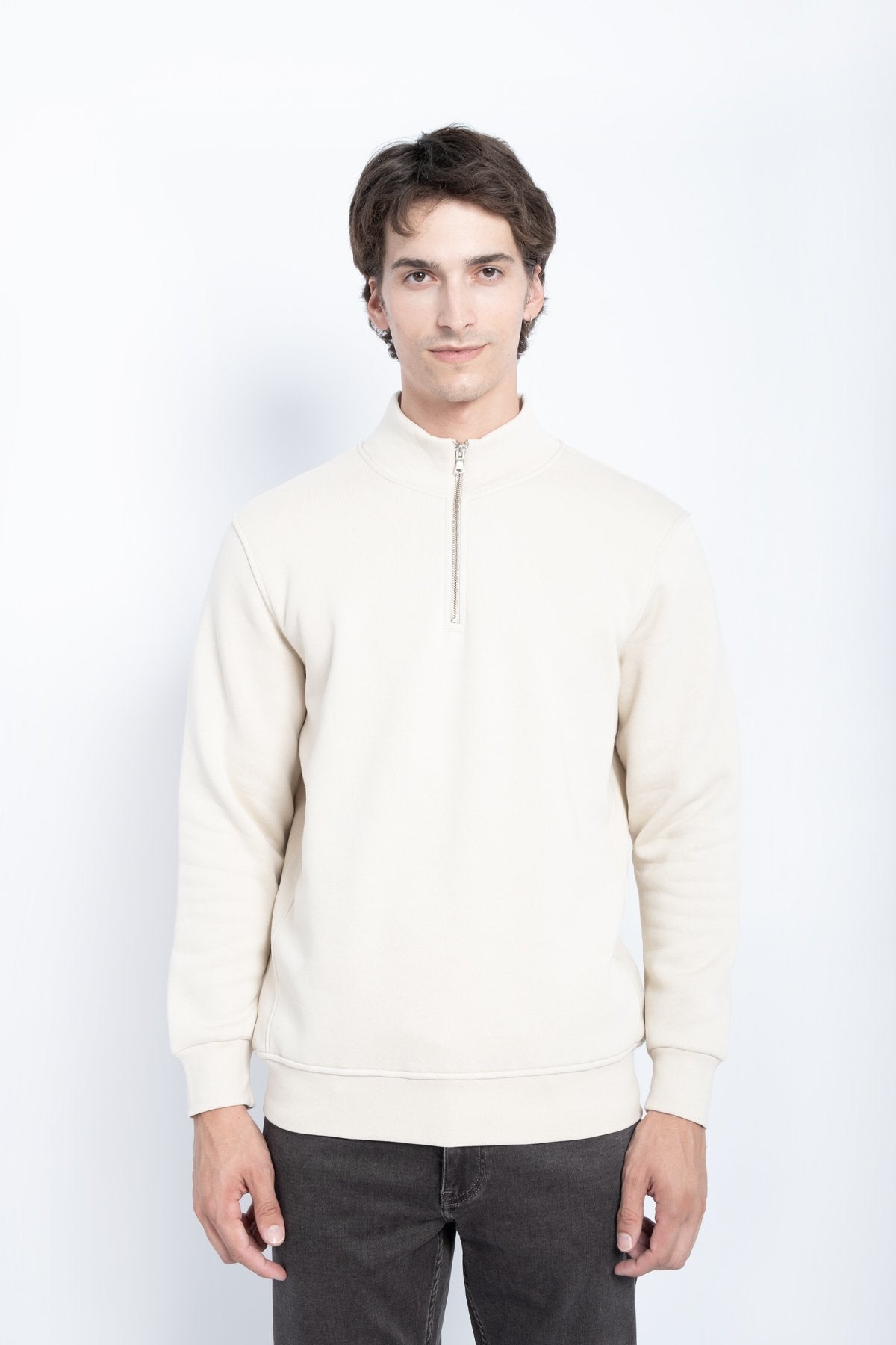 9509 JS DİK YAKA 3 İPLİK METAL FERMUAR