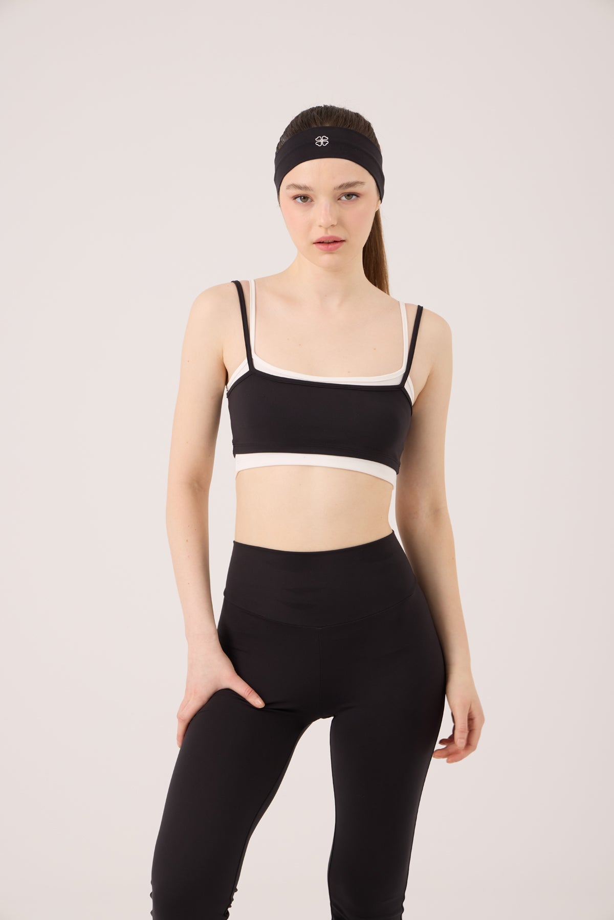 Çift Katlı Askılı Fabiola Büstiyer Siyah Siyah L