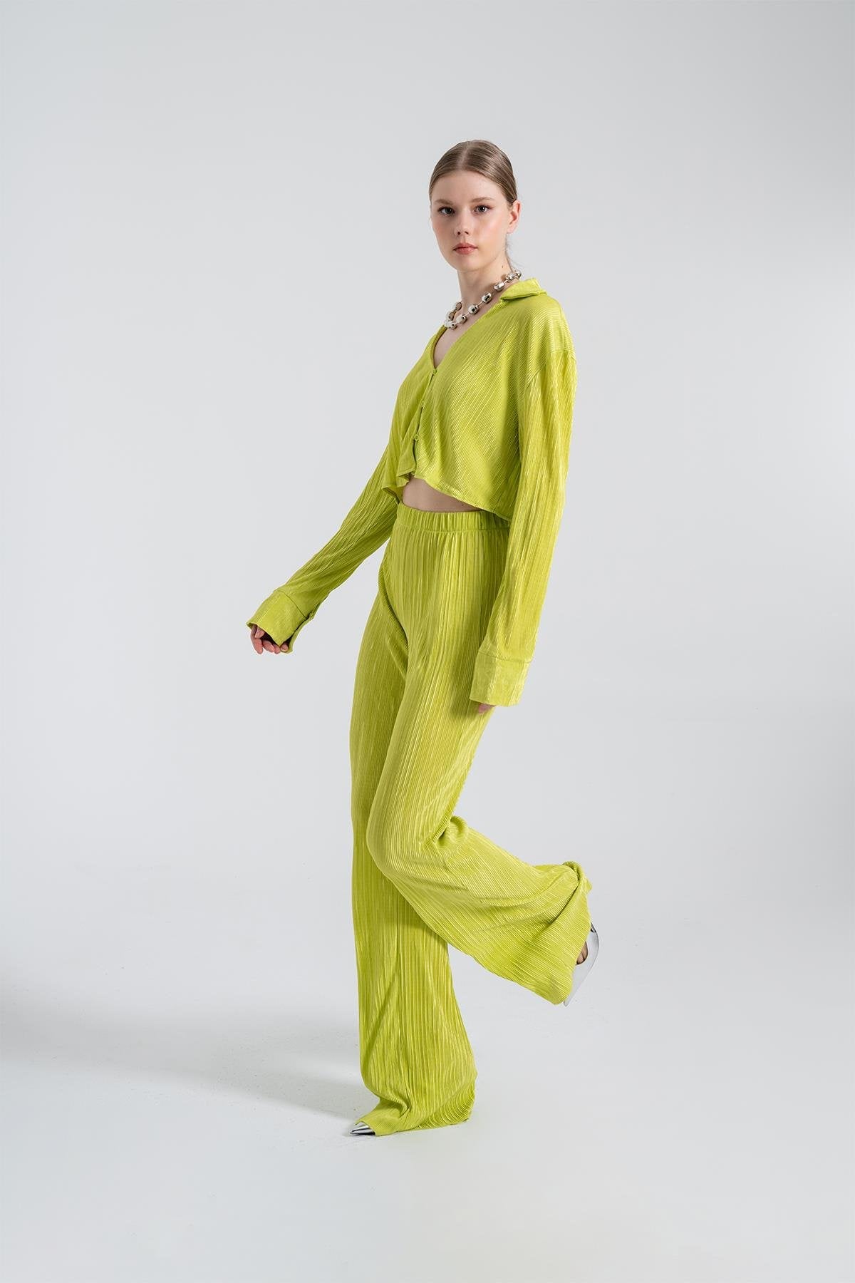 Comfy Pantolon Yeşil