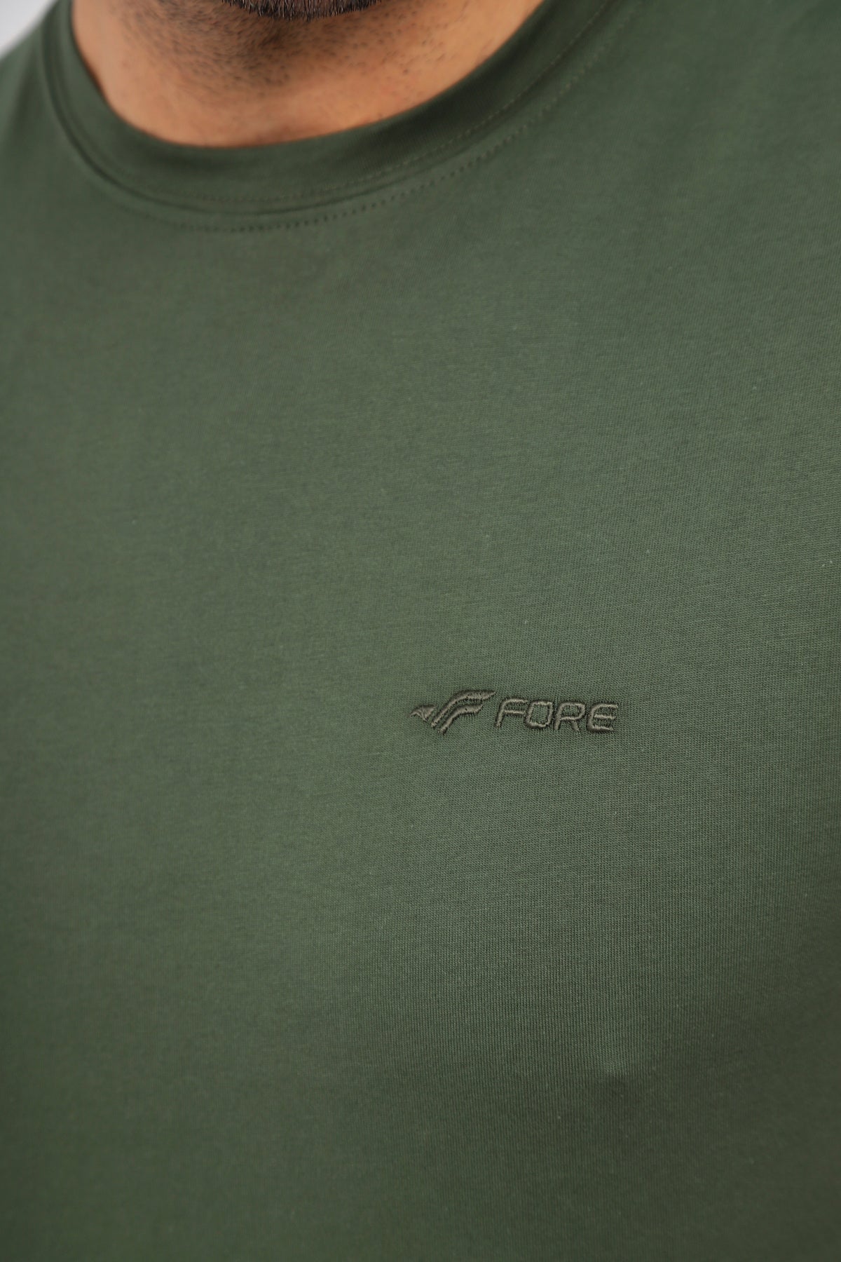 Erkek Bisiklet Yaka Tişört Kısa Kollu Basic Pamuklu Günlük Rahat T-Shirt