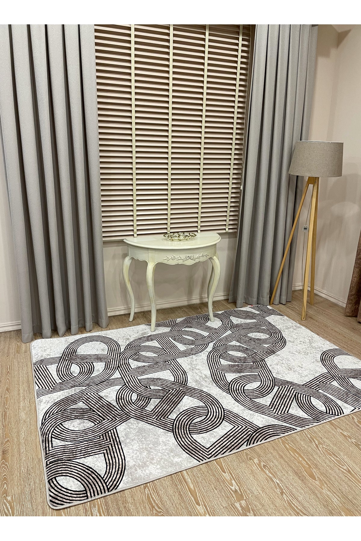 Çengel Desen Modern Desen Lateks Taban Halı