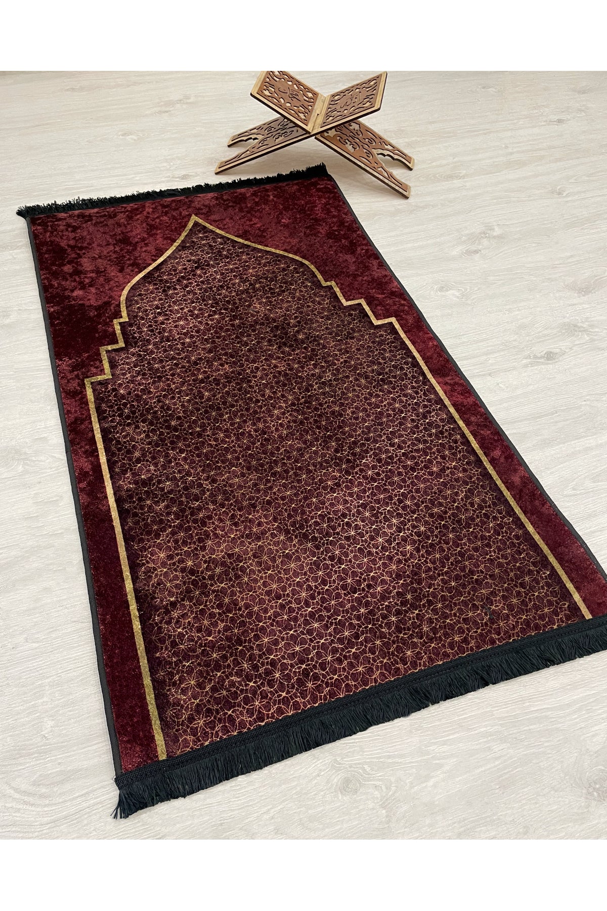 Seccade Saçaklı (lateks Taban) 75x125 Ebat