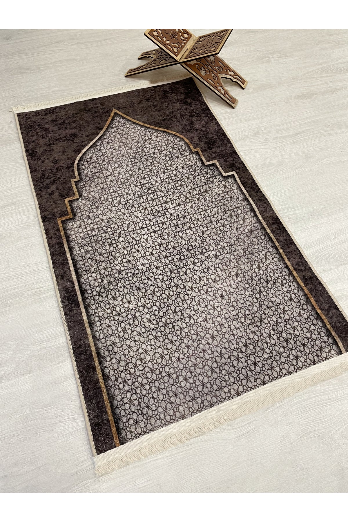 Seccade Saçaklı (lateks Taban) 75x125 Ebat