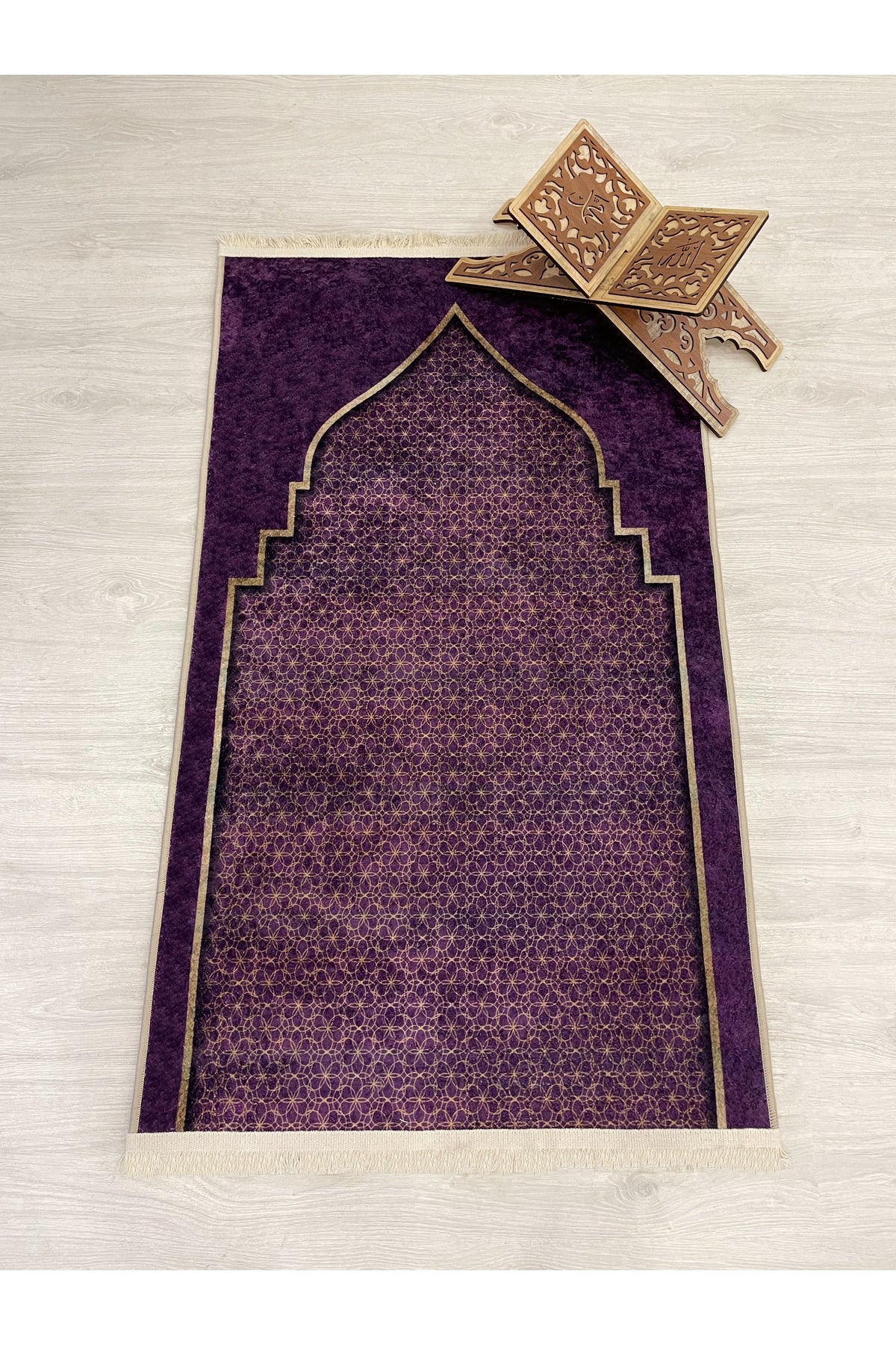 Seccade Saçaklı (lateks Taban) 75x125 Ebat