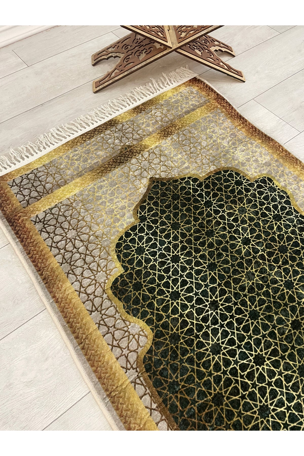 Seccade Saçaklı (lateks Taban) 75x125 Ebat