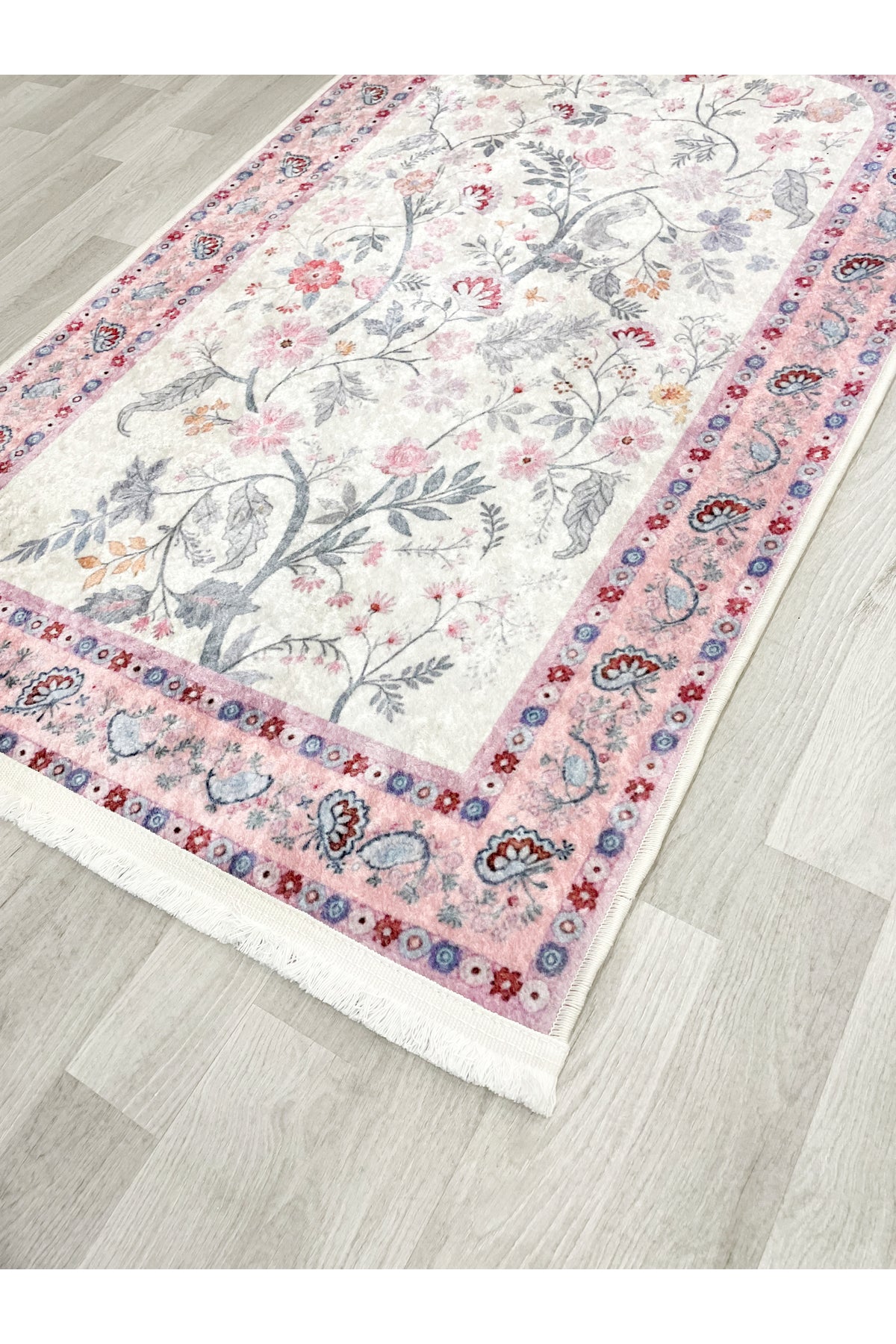 Modern Çiçekli Medine Seccade 80x140